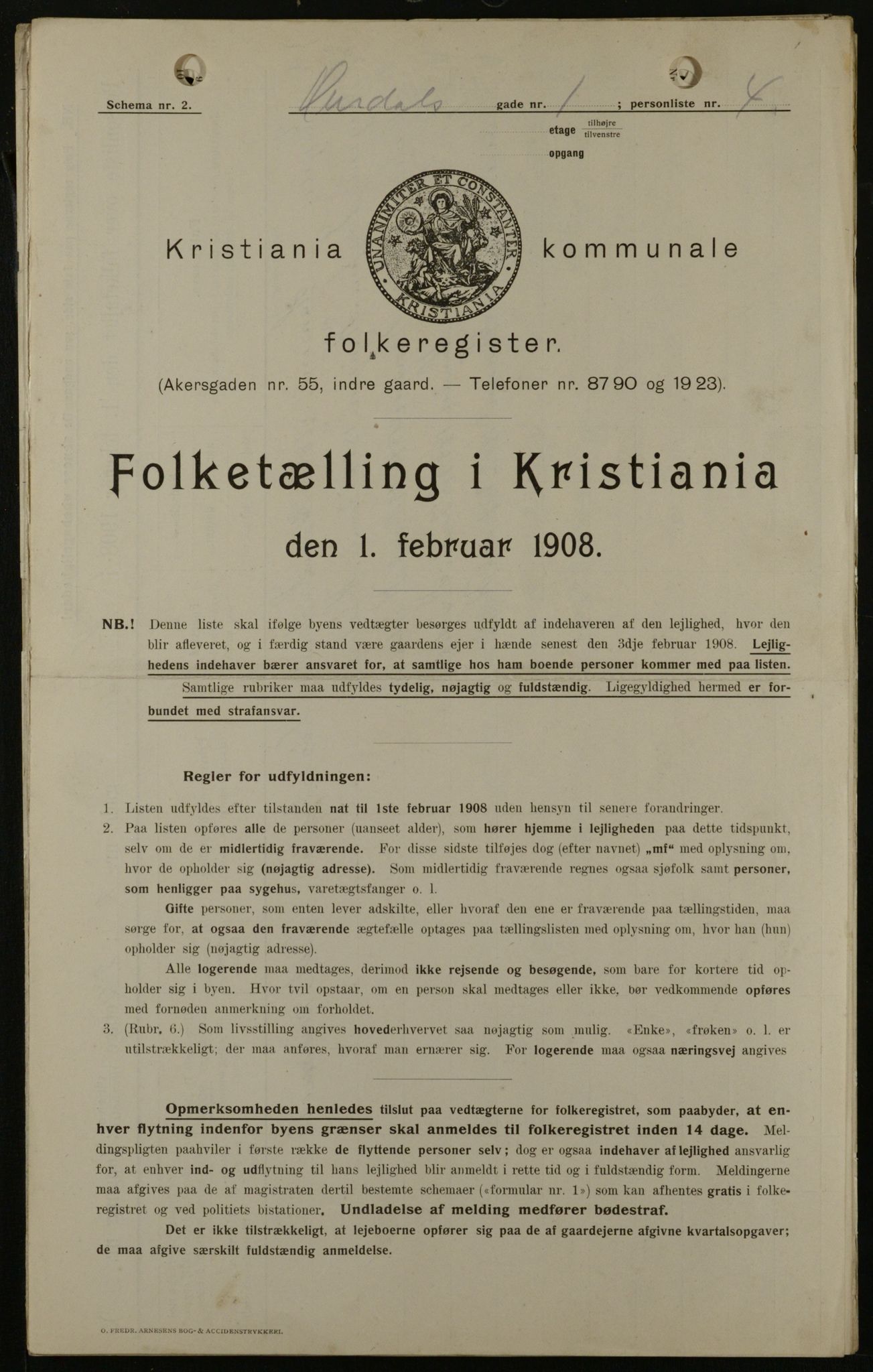 OBA, Municipal Census 1908 for Kristiania, 1908, p. 37941