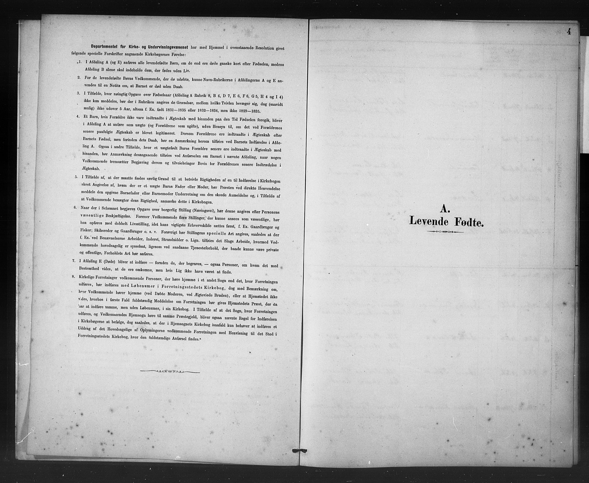 Rennesøy sokneprestkontor, SAST/A -101827/H/Ha/Haa/L0011: Parish register (official) no. A 11, 1878-1887, p. 4