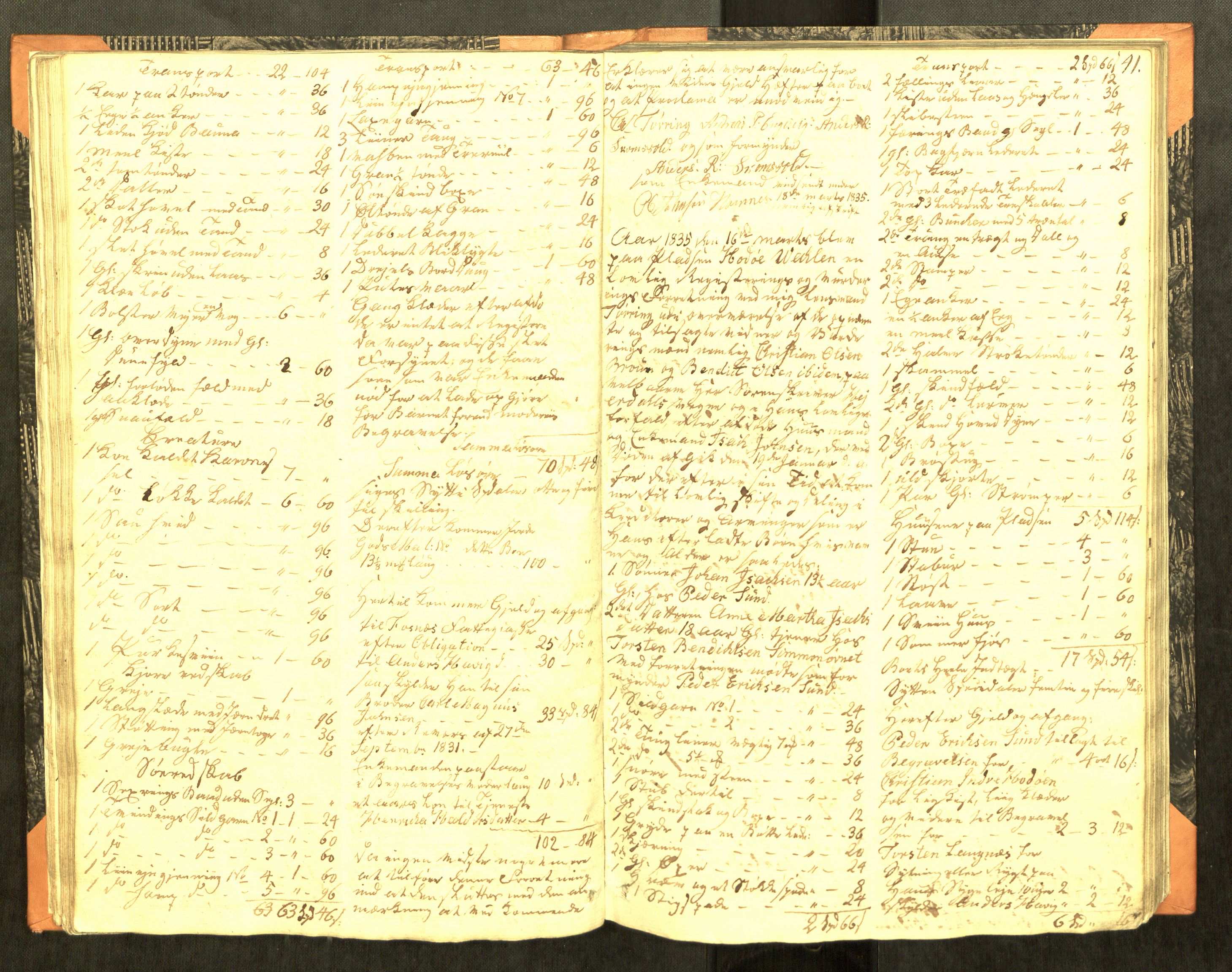 Namdal sorenskriveri, AV/SAT-A-4133/1/3/3Ca/L0003: Skifteregistreringsprotokoll, 1829-1842, p. 41