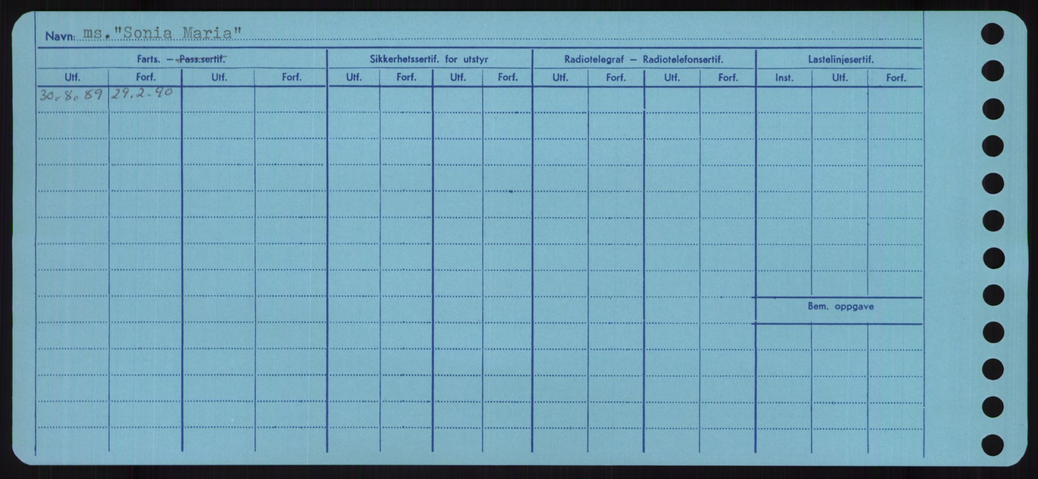 Sjøfartsdirektoratet med forløpere, Skipsmålingen, RA/S-1627/H/Ha/L0005/0002: Fartøy, S-Sven / Fartøy, Skjo-Sven, p. 284