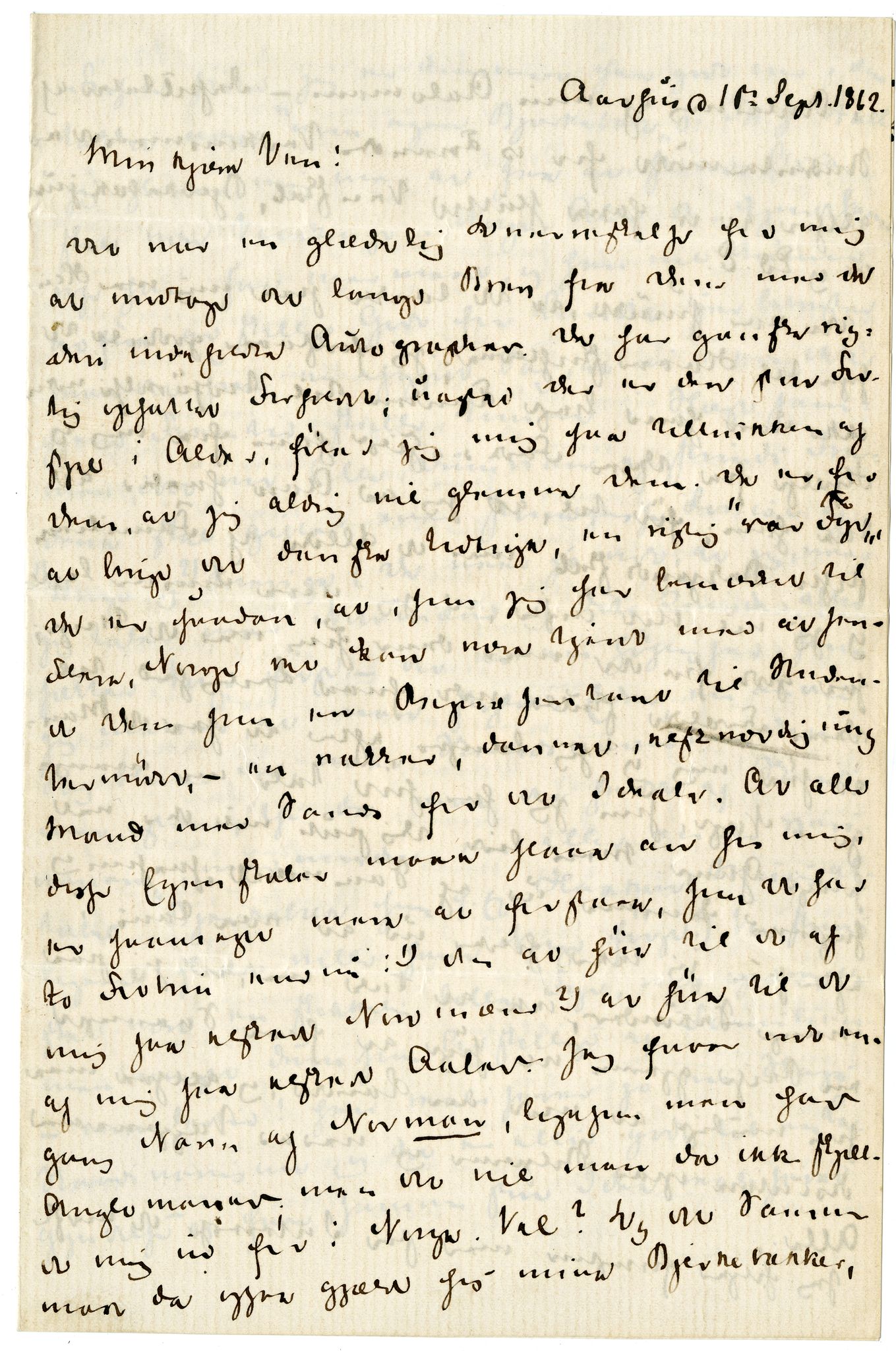 Diderik Maria Aalls brevsamling, NF/Ark-1023/F/L0003: D.M. Aalls brevsamling. D - G, 1797-1889, p. 196