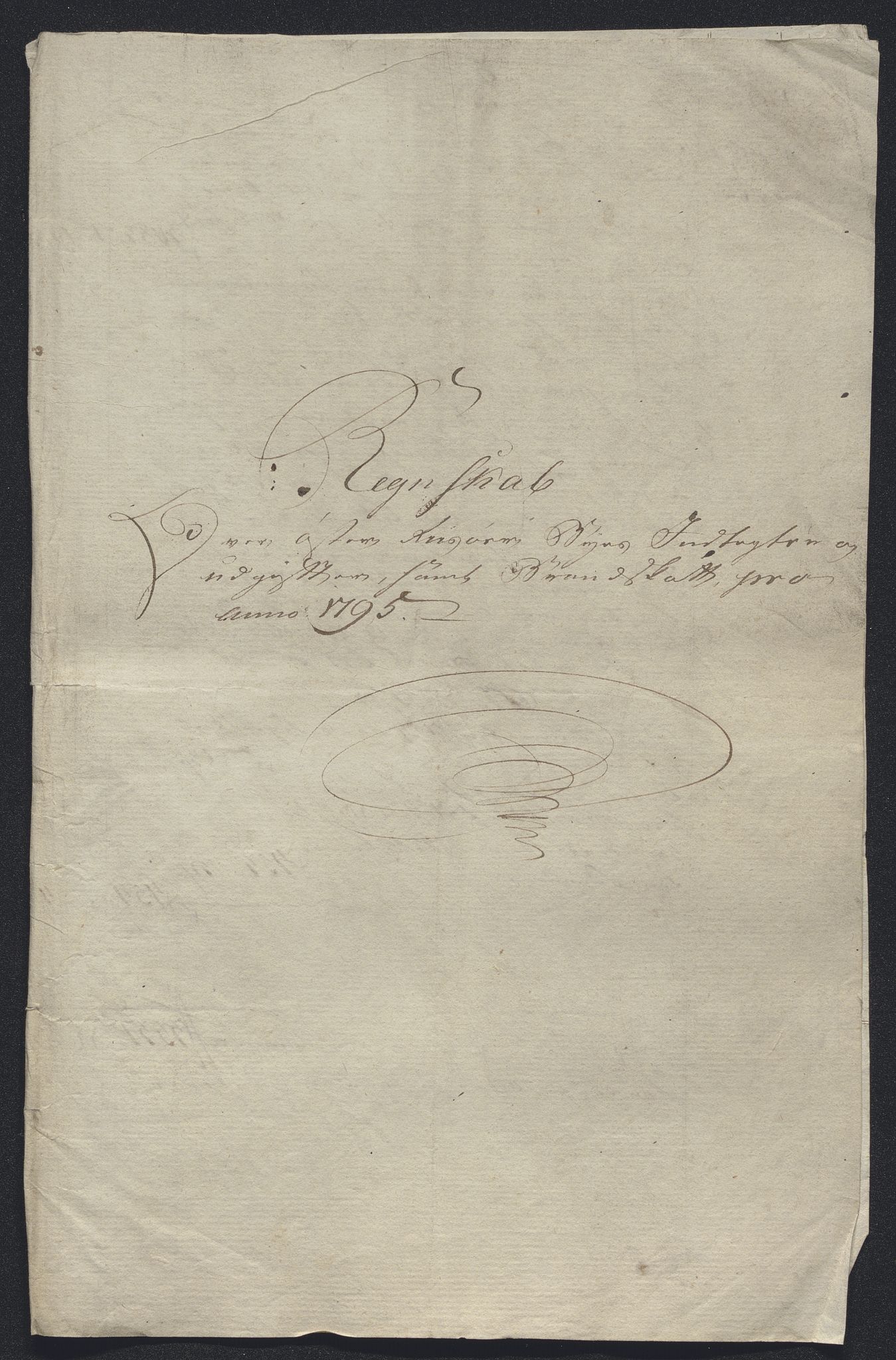 Danske Kanselli 1800-1814, AV/RA-EA-3024/K/Kk/Kka/Kkac/L0234: Kjøpstadregnskap Øster Risør, 1791-1795, p. 463