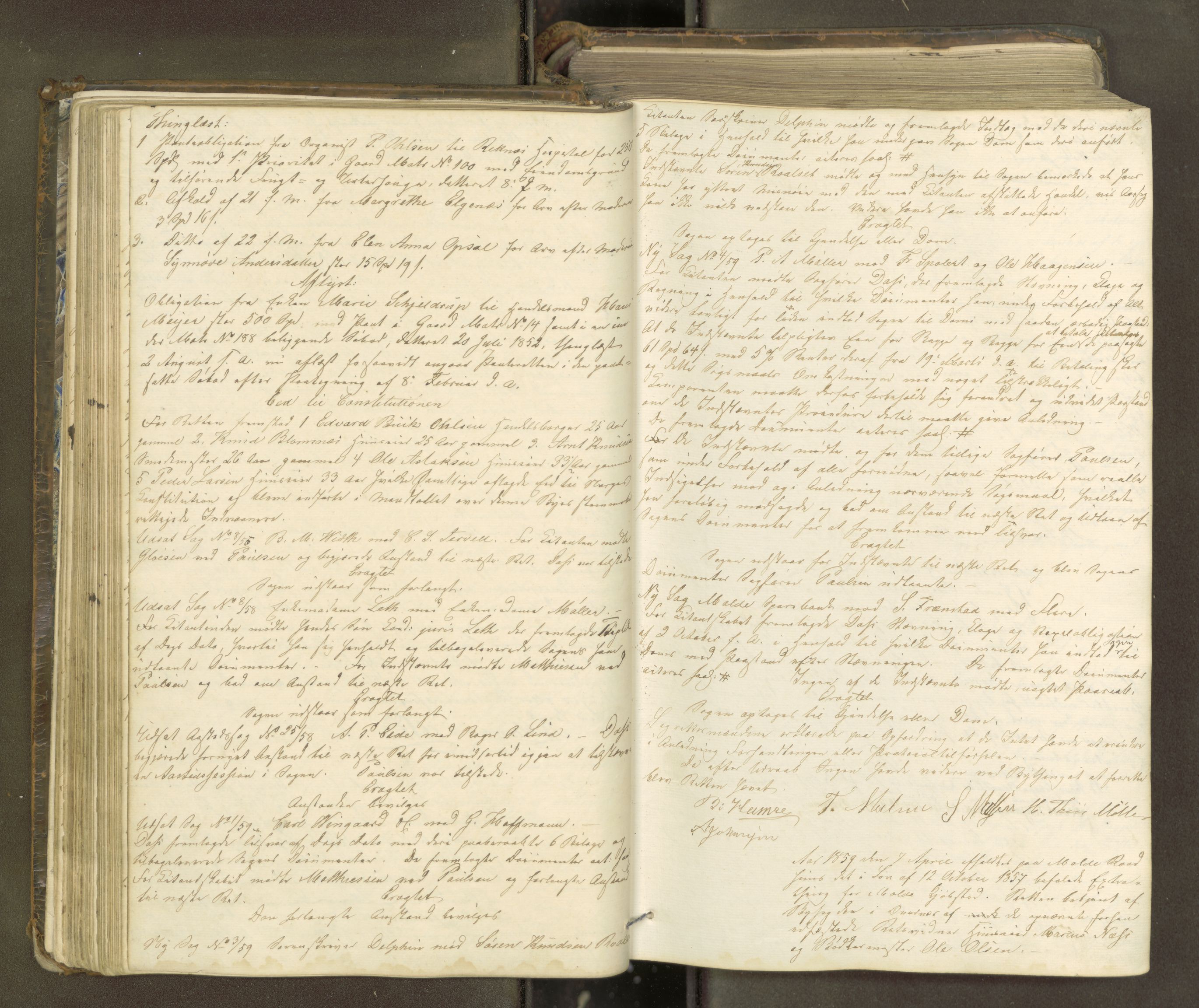 Molde byfogd, AV/SAT-A-0025/1/1A/L0009: Justisprotokoll, 1858-1863, p. 48b-49a