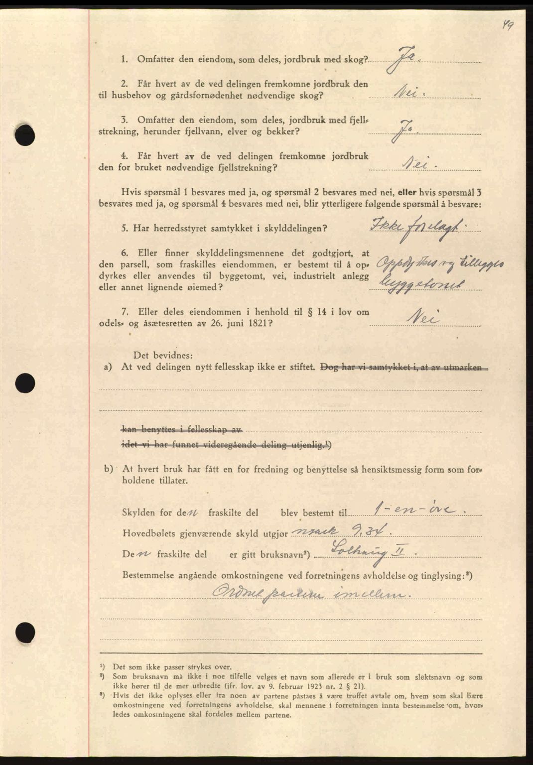 Nordmøre sorenskriveri, AV/SAT-A-4132/1/2/2Ca: Mortgage book no. A98, 1944-1944, Diary no: : 1235/1944