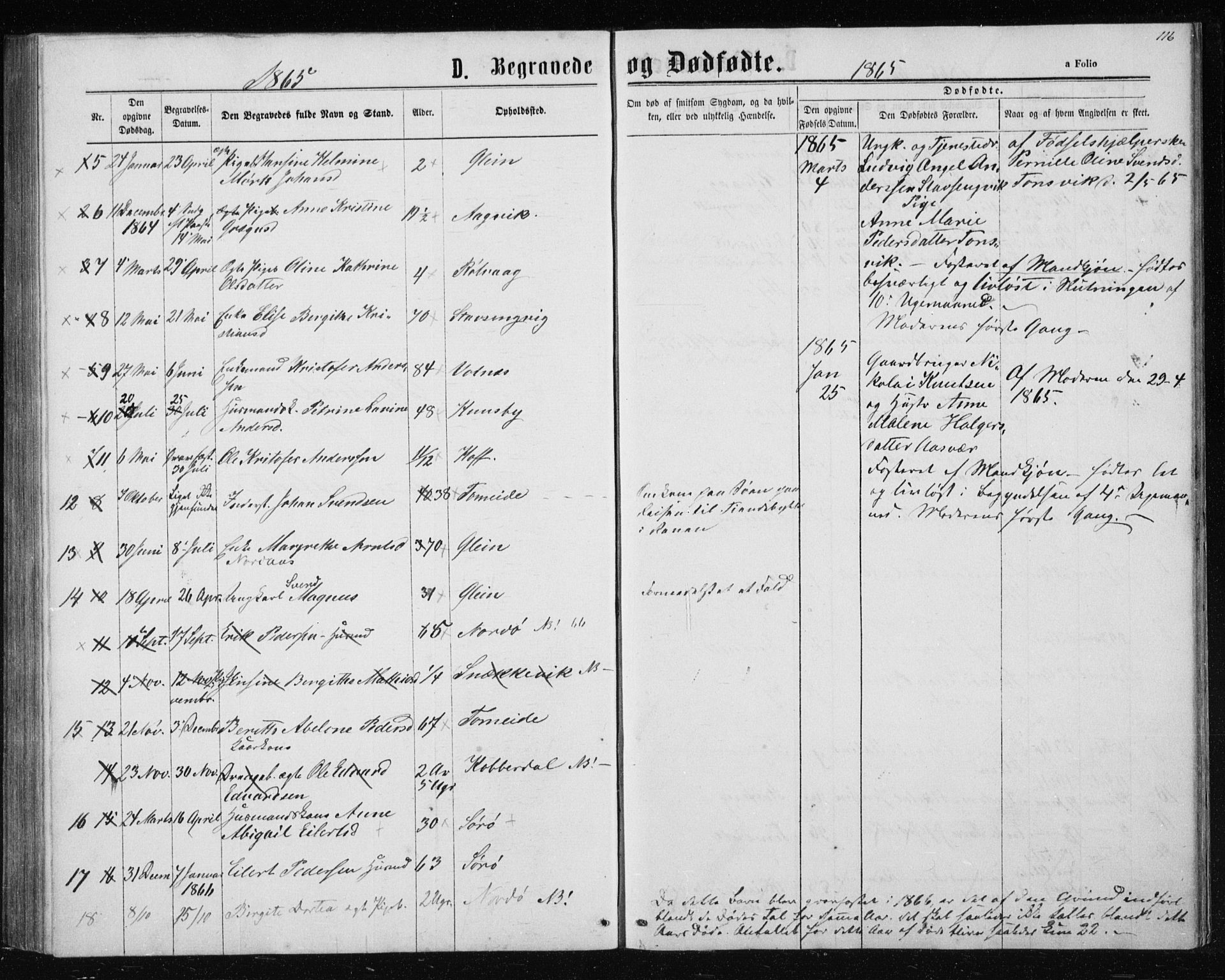 Ministerialprotokoller, klokkerbøker og fødselsregistre - Nordland, SAT/A-1459/835/L0531: Parish register (copy) no. 835C03, 1865-1877, p. 116