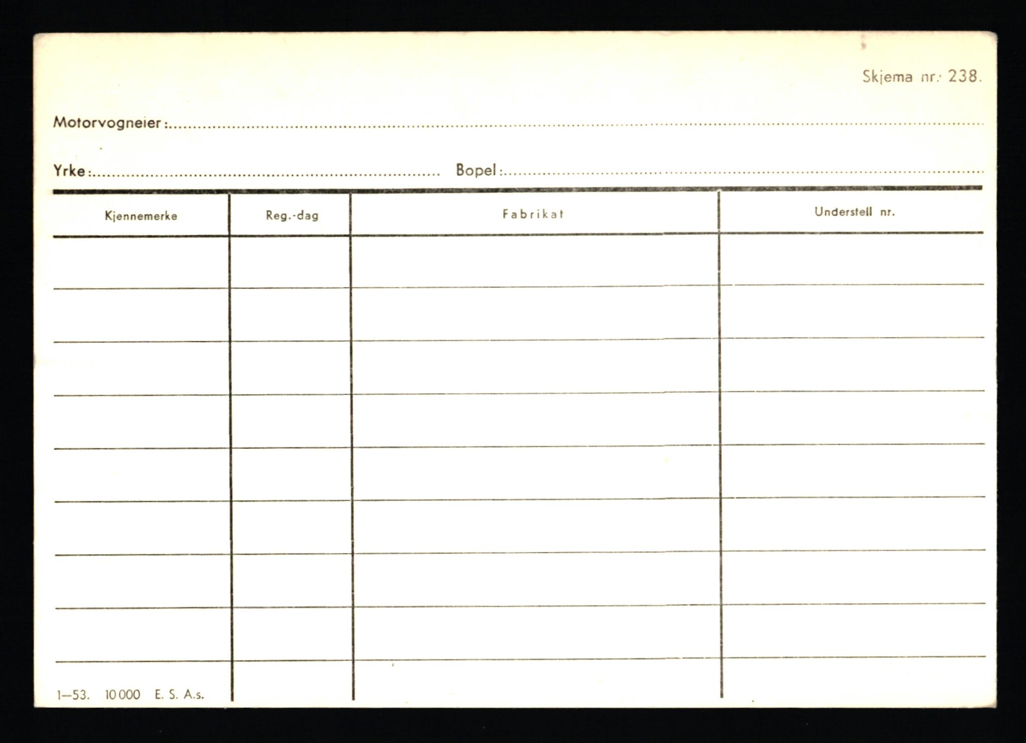 Stavanger trafikkstasjon, AV/SAST-A-101942/0/H/L0005: Bue - Dahlstrøm, 1930-1971, p. 234