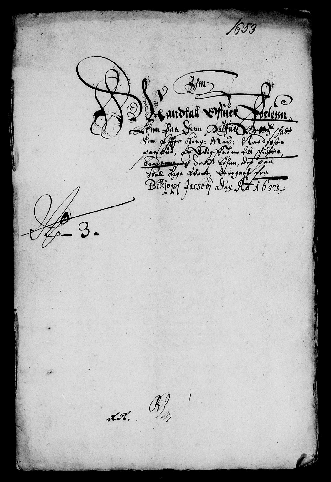 Rentekammeret inntil 1814, Reviderte regnskaper, Lensregnskaper, AV/RA-EA-5023/R/Rb/Rbw/L0114: Trondheim len, 1653-1654