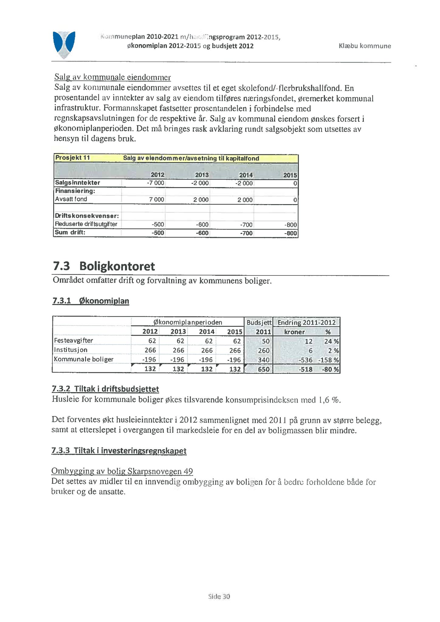 Klæbu Kommune, TRKO/KK/04-UO/L002: Utvalg for oppvekst - Møtedokumenter, 2011, p. 69