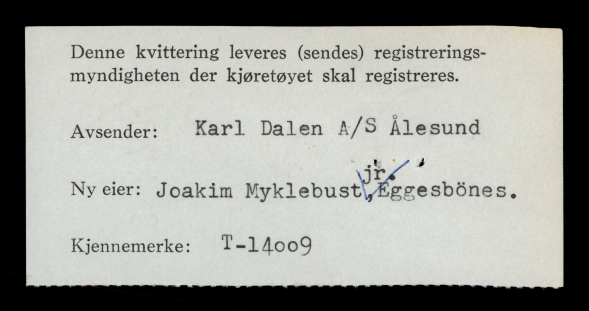 Møre og Romsdal vegkontor - Ålesund trafikkstasjon, AV/SAT-A-4099/F/Fe/L0042: Registreringskort for kjøretøy T 13906 - T 14079, 1927-1998, p. 1456