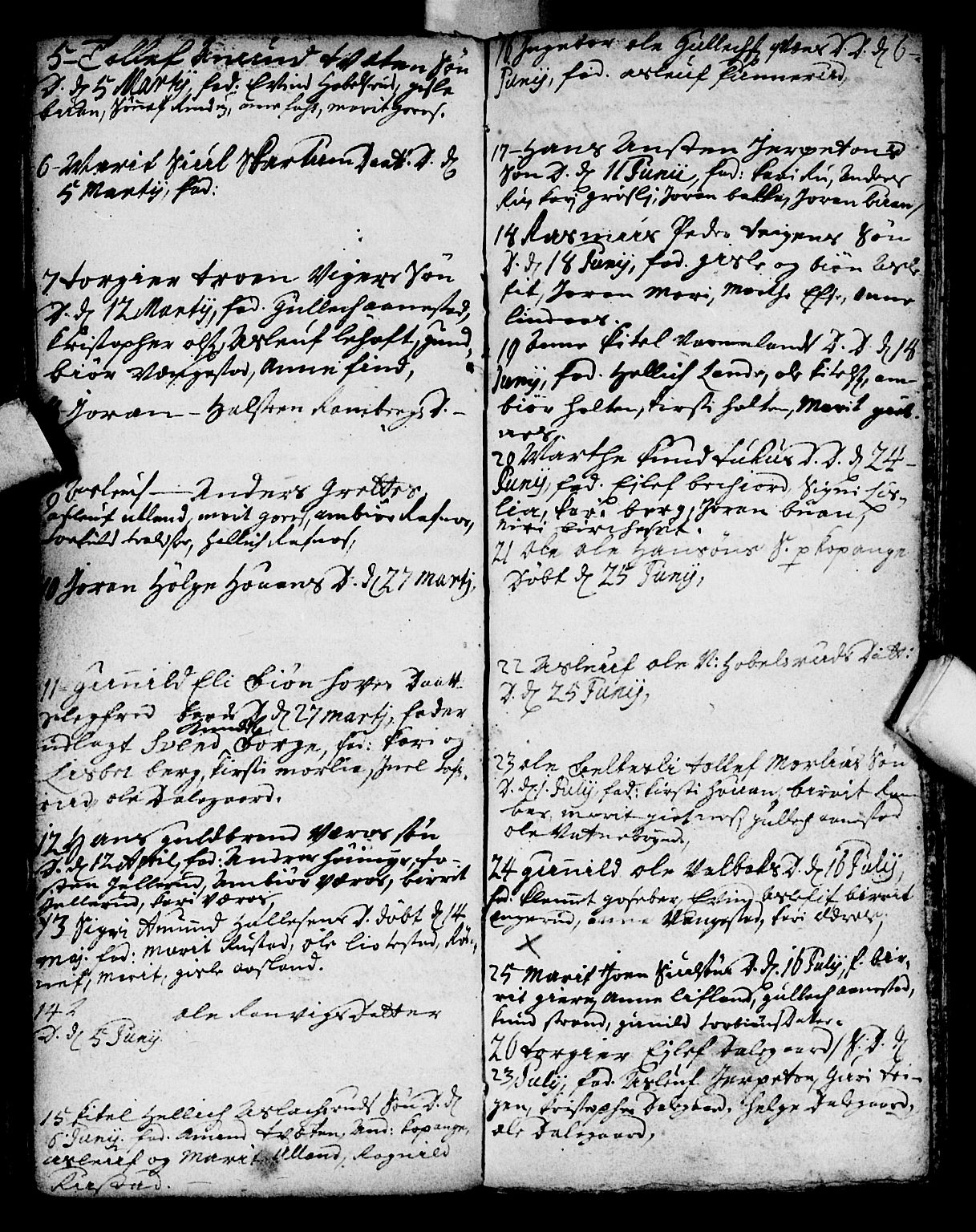 Flesberg kirkebøker, AV/SAKO-A-18/F/Fa/L0001: Parish register (official) no. I 1, 1688-1725