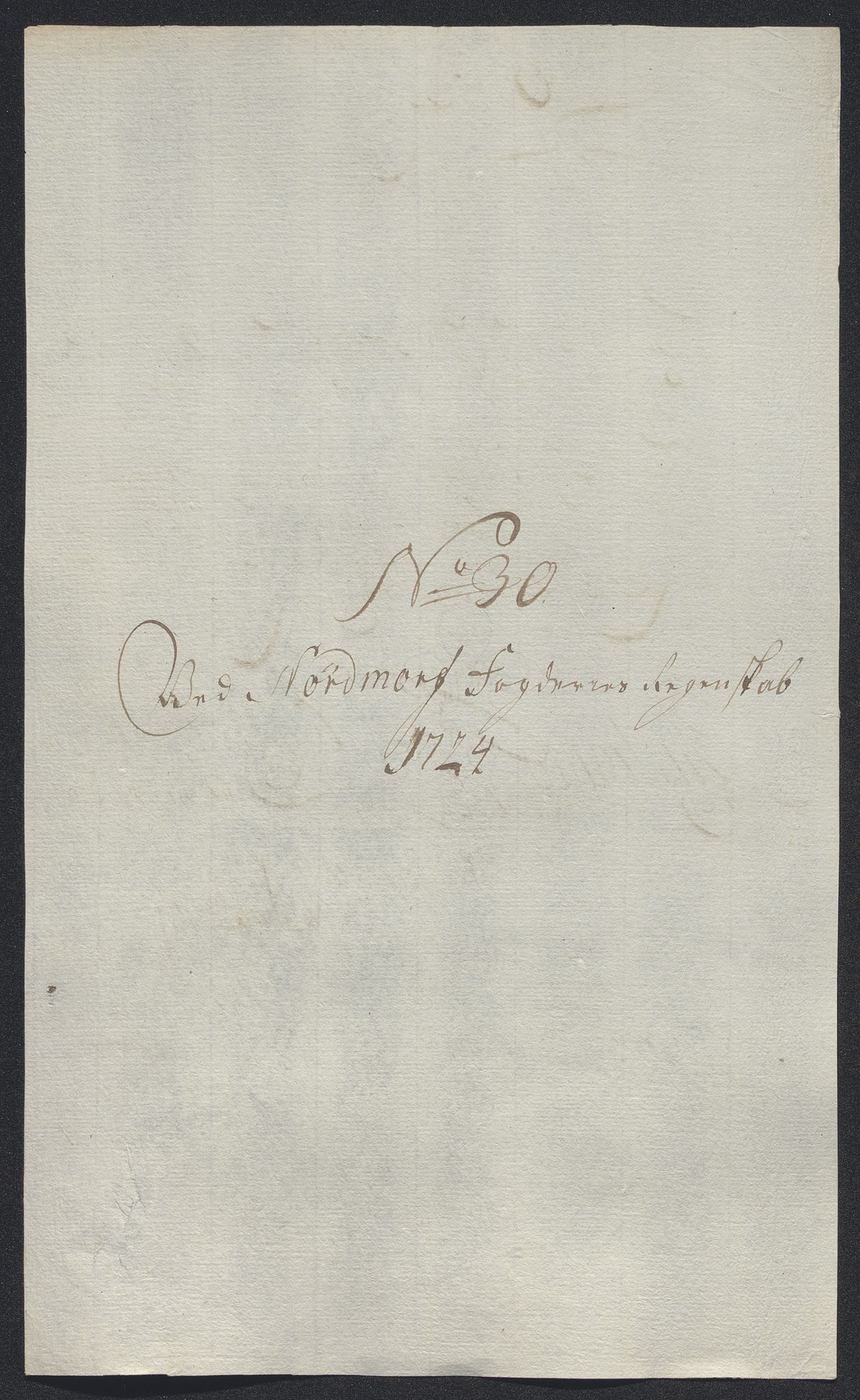 Rentekammeret inntil 1814, Reviderte regnskaper, Fogderegnskap, RA/EA-4092/R56/L3757: Fogderegnskap Nordmøre, 1724, p. 244