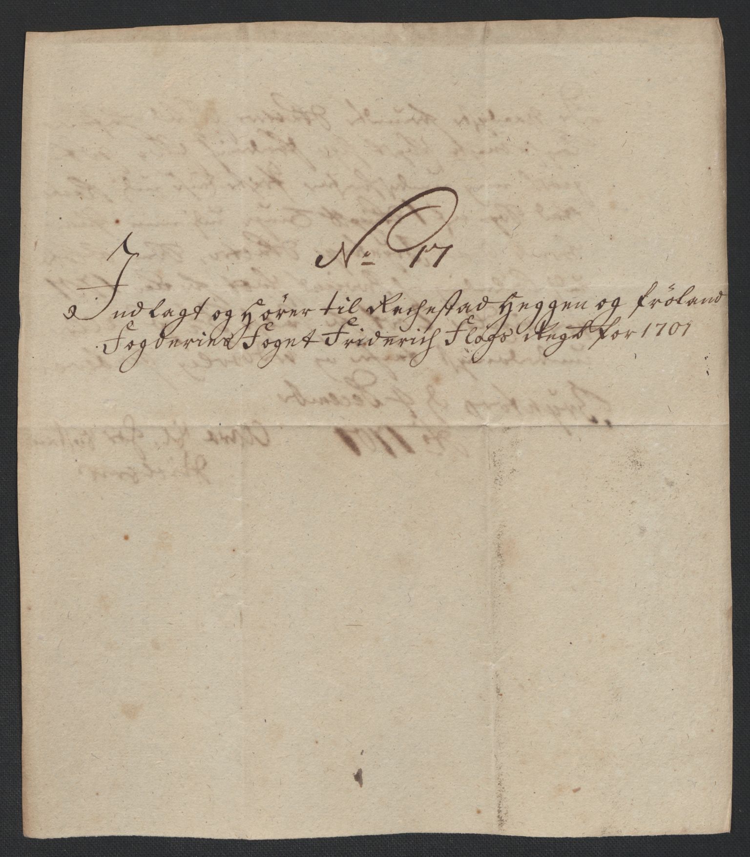 Rentekammeret inntil 1814, Reviderte regnskaper, Fogderegnskap, AV/RA-EA-4092/R07/L0293: Fogderegnskap Rakkestad, Heggen og Frøland, 1701, p. 86