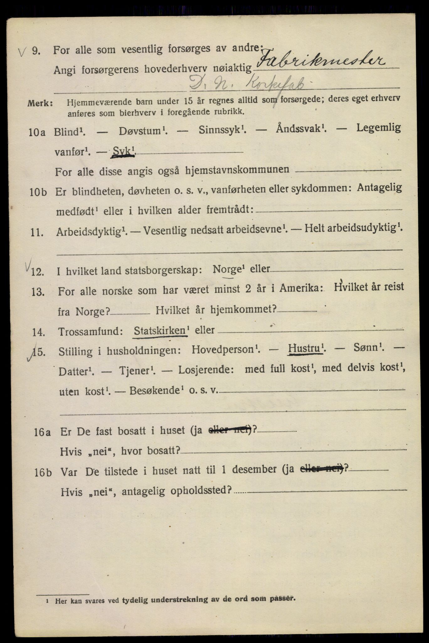 SAO, 1920 census for Kristiania, 1920, p. 649148