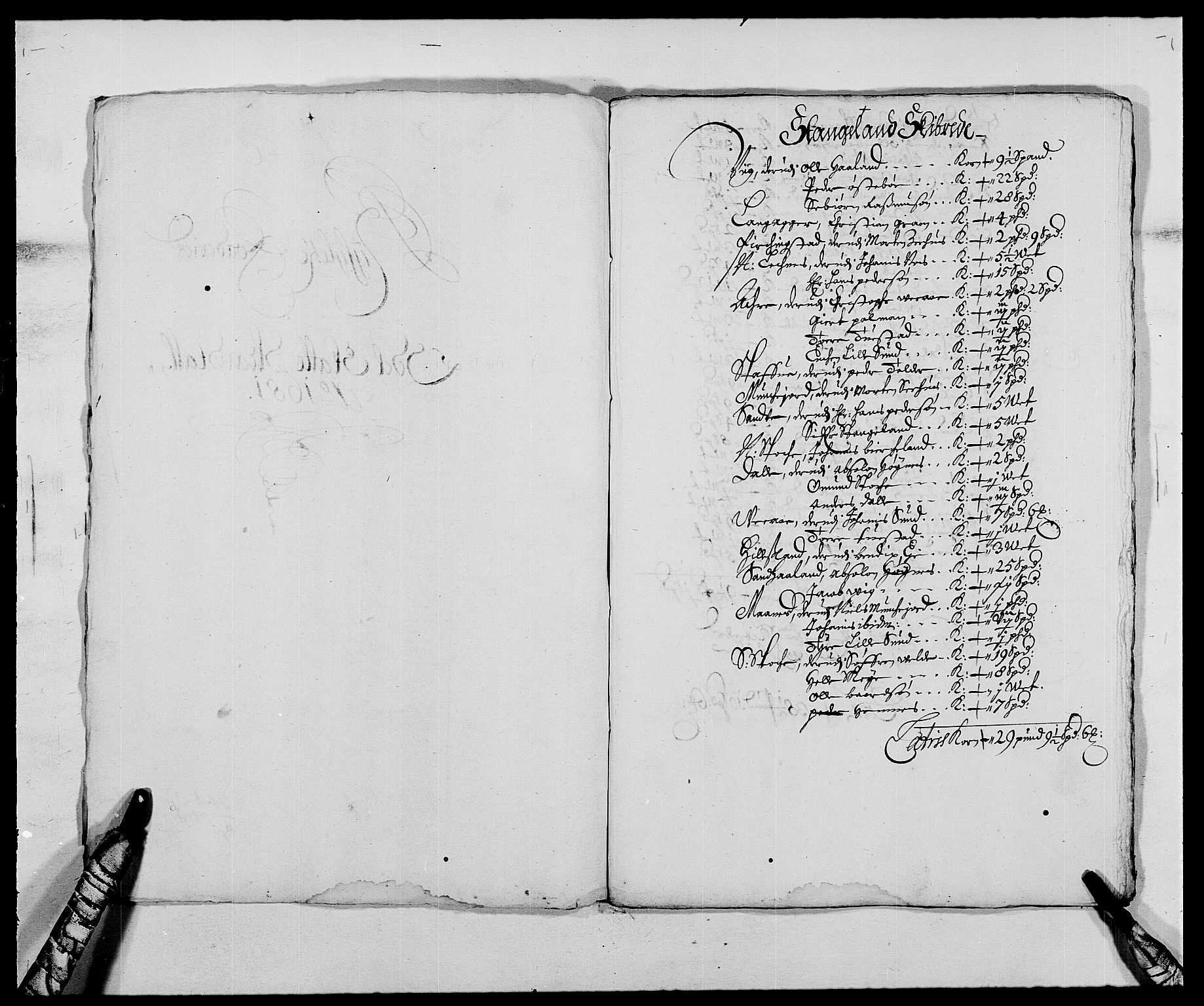 Rentekammeret inntil 1814, Reviderte regnskaper, Fogderegnskap, RA/EA-4092/R47/L2852: Fogderegnskap Ryfylke, 1681, p. 46