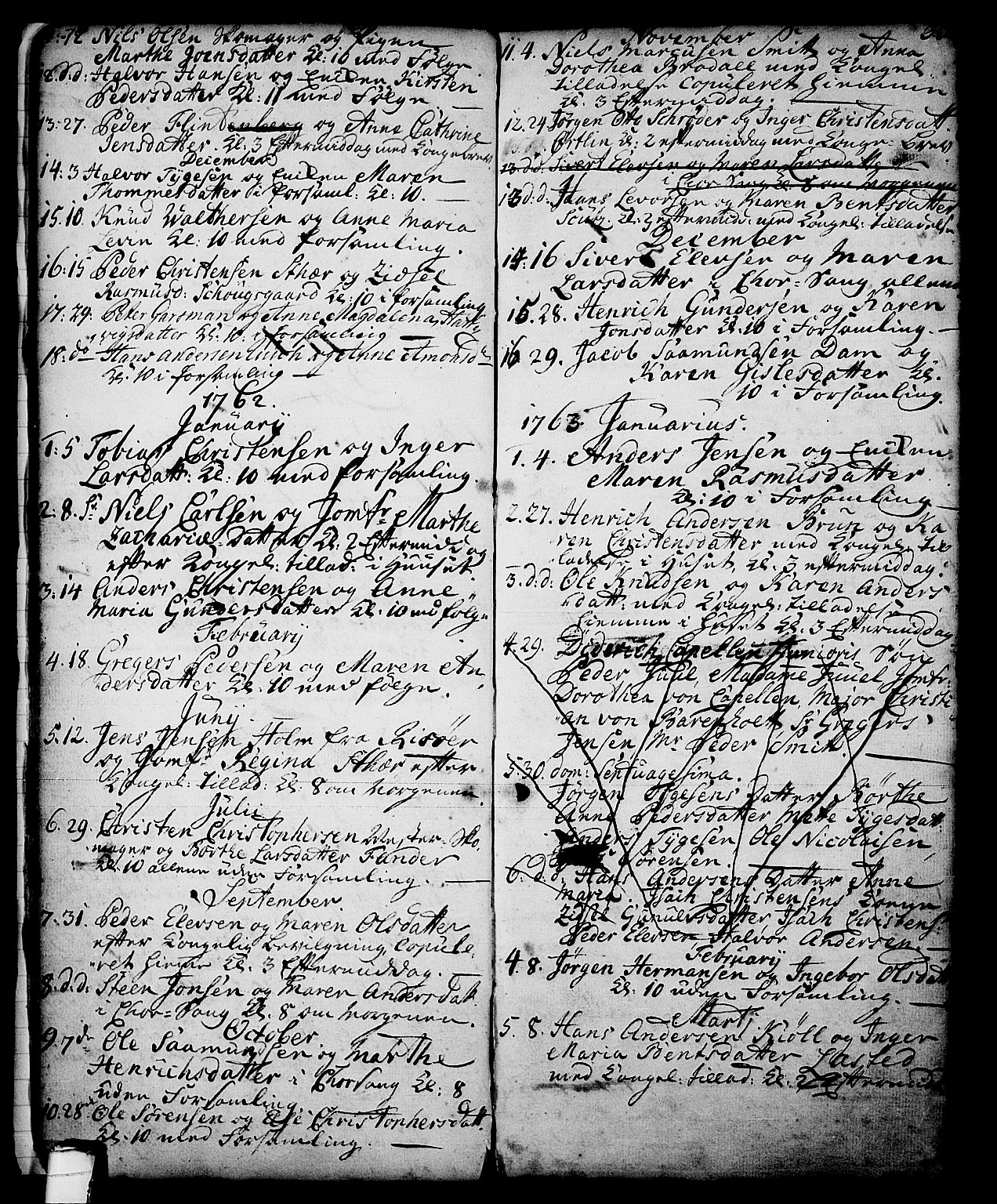 Skien kirkebøker, AV/SAKO-A-302/G/Ga/L0001: Parish register (copy) no. 1, 1756-1791, p. 33