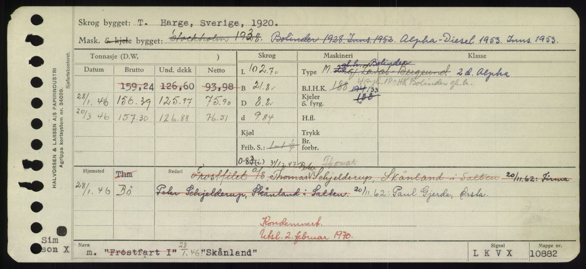 Sjøfartsdirektoratet med forløpere, Skipsmålingen, RA/S-1627/H/Hd/L0034: Fartøy, Sk-Slå, p. 331