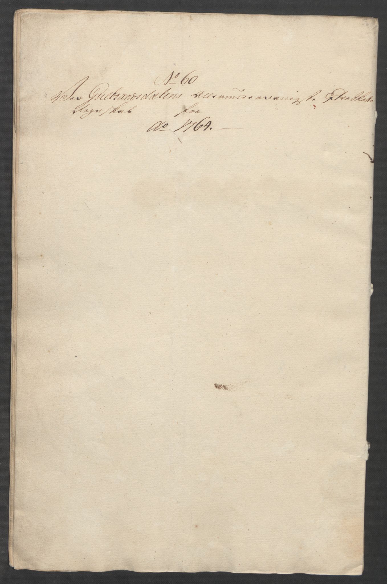 Rentekammeret inntil 1814, Reviderte regnskaper, Fogderegnskap, RA/EA-4092/R17/L1266: Ekstraskatten Gudbrandsdal, 1762-1766, p. 459