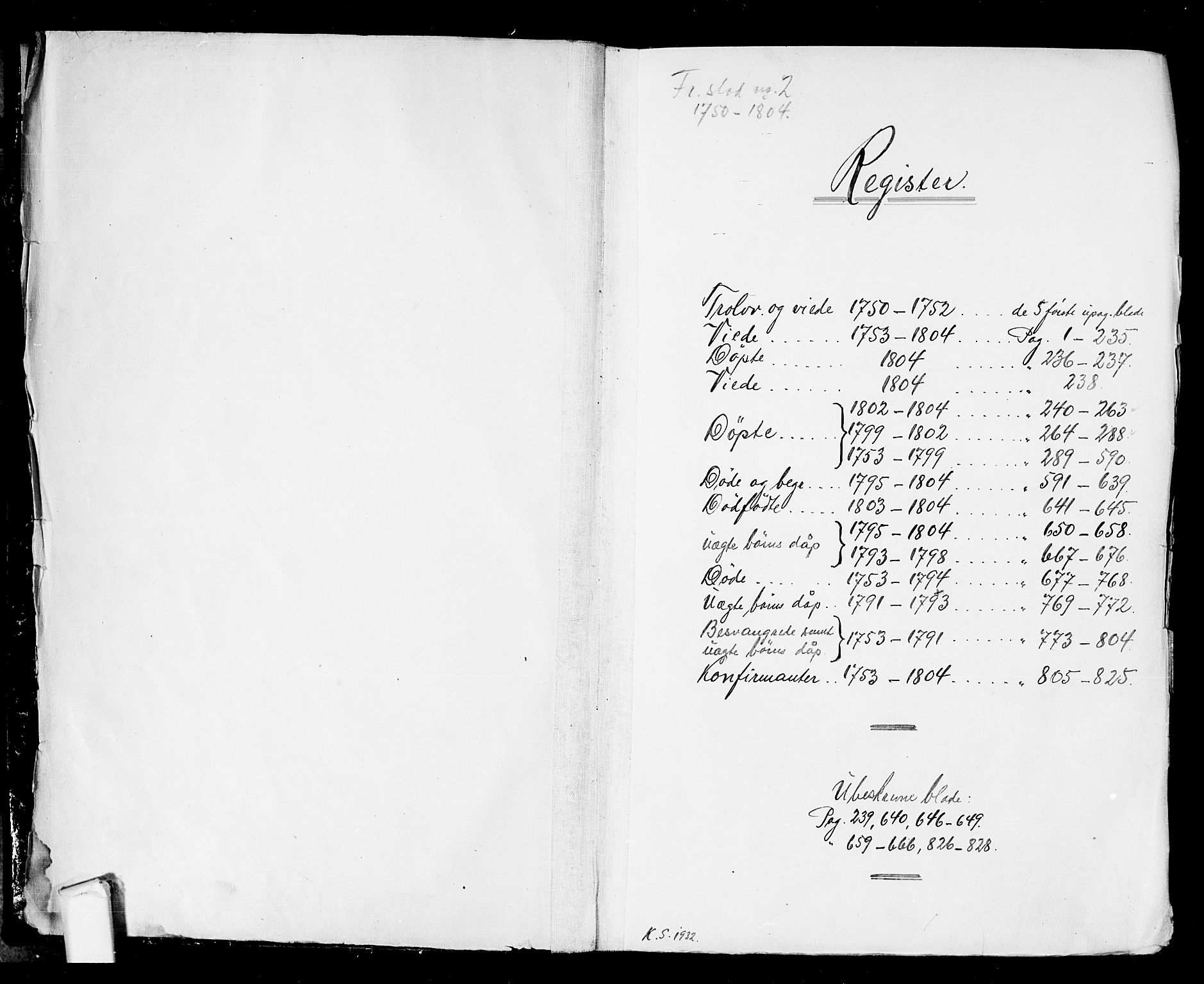 Fredrikstad prestekontor Kirkebøker, AV/SAO-A-11082/F/Fa/L0002: Parish register (official) no. 2, 1750-1804