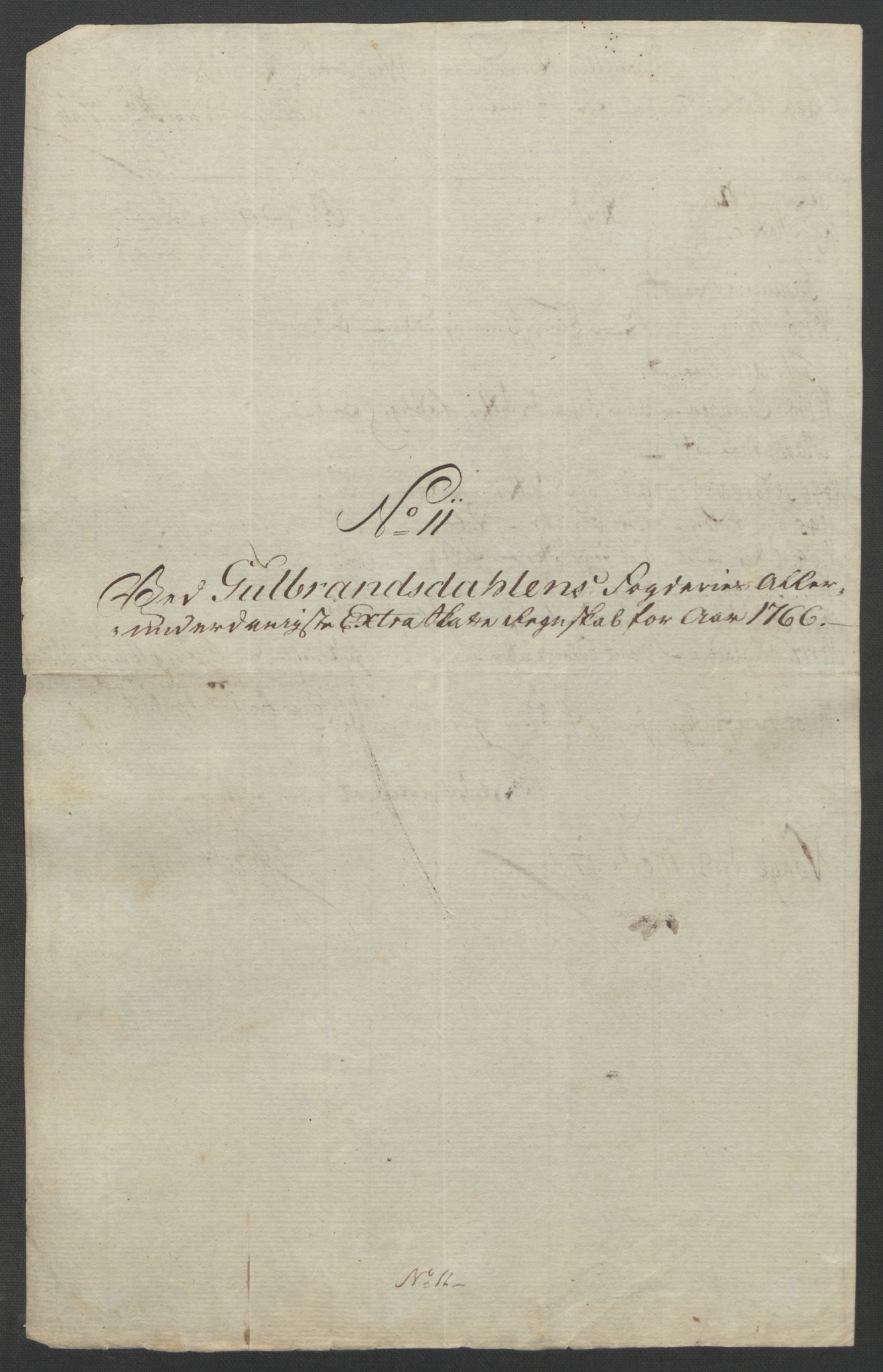 Rentekammeret inntil 1814, Reviderte regnskaper, Fogderegnskap, RA/EA-4092/R17/L1266: Ekstraskatten Gudbrandsdal, 1762-1766, p. 572