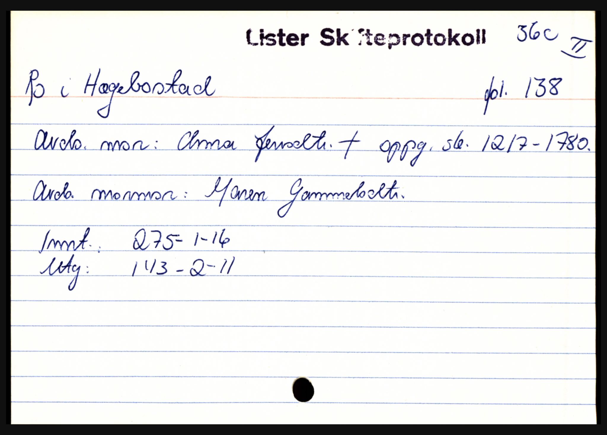 Lister sorenskriveri, AV/SAK-1221-0003/H, p. 30179