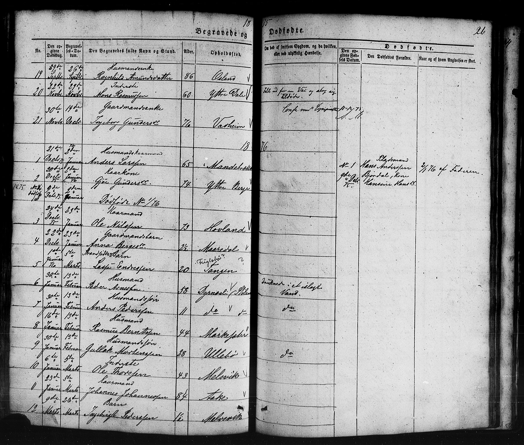 Lavik sokneprestembete, AV/SAB-A-80901: Parish register (copy) no. B 1, 1854-1881, p. 26