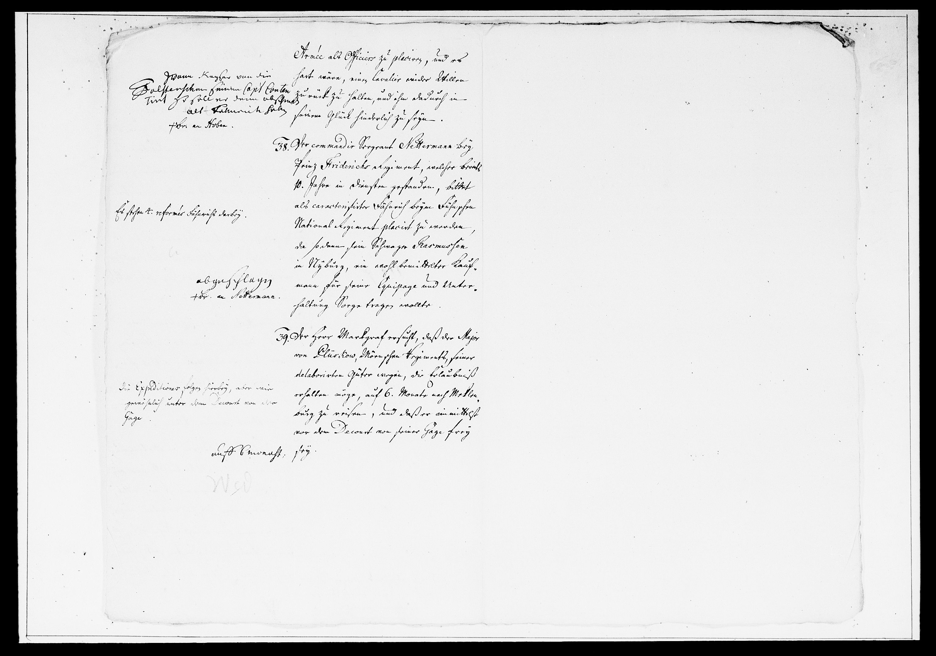 Krigskollegiet, Krigskancelliet, DRA/A-0006/-/1315-1333: Refererede sager, 1759, p. 432