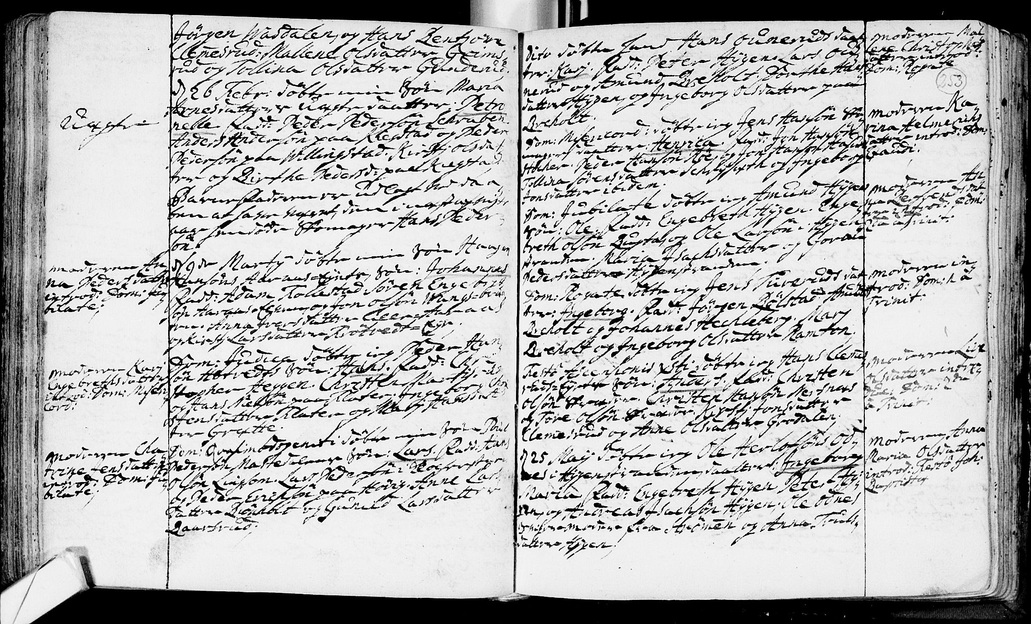 Røyken kirkebøker, AV/SAKO-A-241/F/Fa/L0002: Parish register (official) no. 2, 1731-1782, p. 253