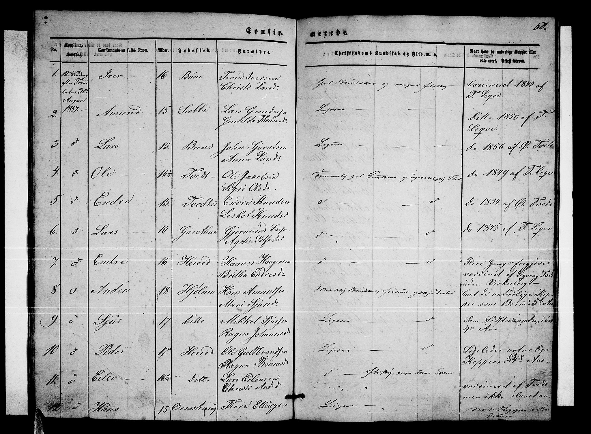 Ullensvang sokneprestembete, SAB/A-78701/H/Hab: Parish register (copy) no. C 1, 1855-1871, p. 50