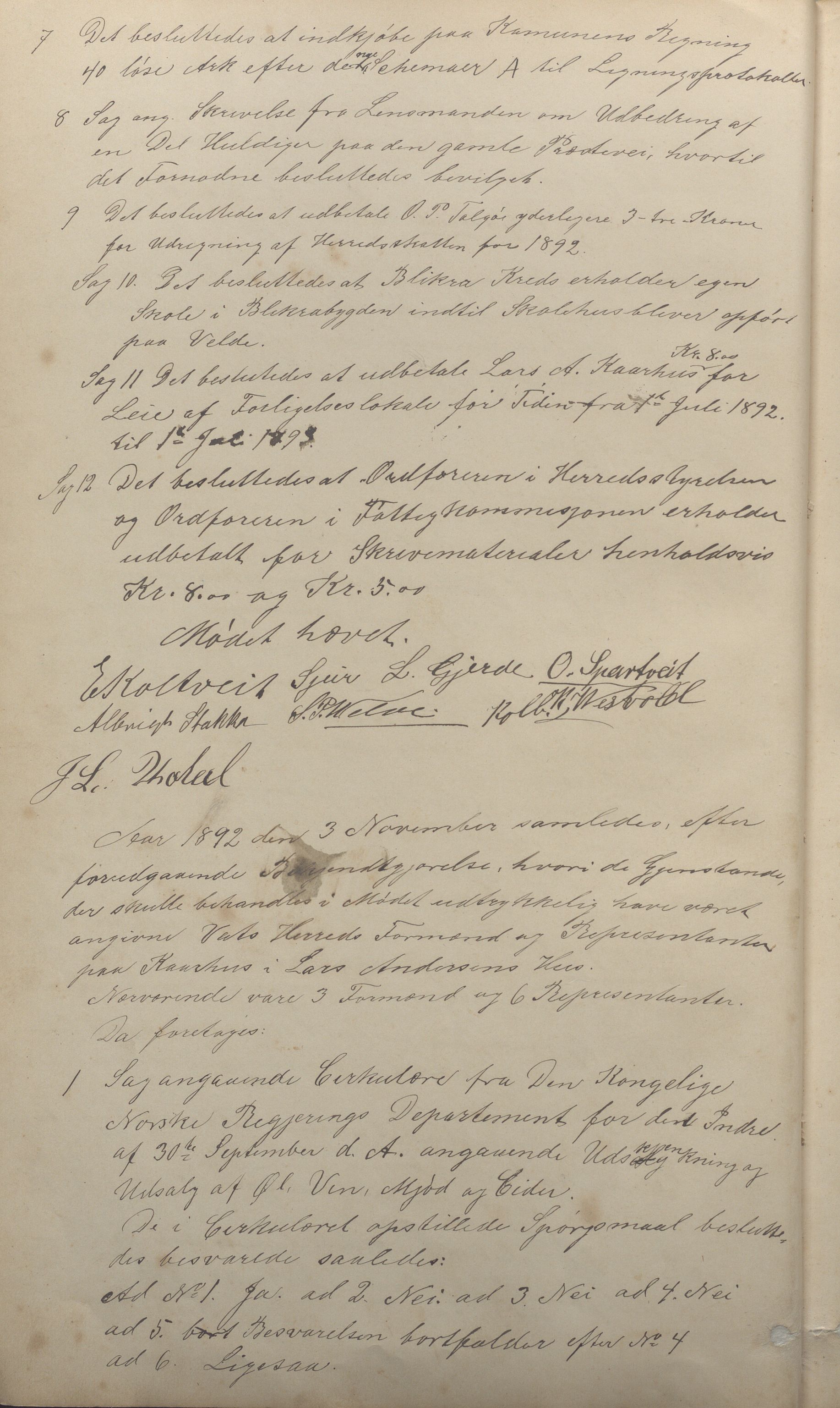 Vats kommune - Formannskapet, IKAR/K-100622/A/L0001: Møtebok, 1890-1911, p. 16b