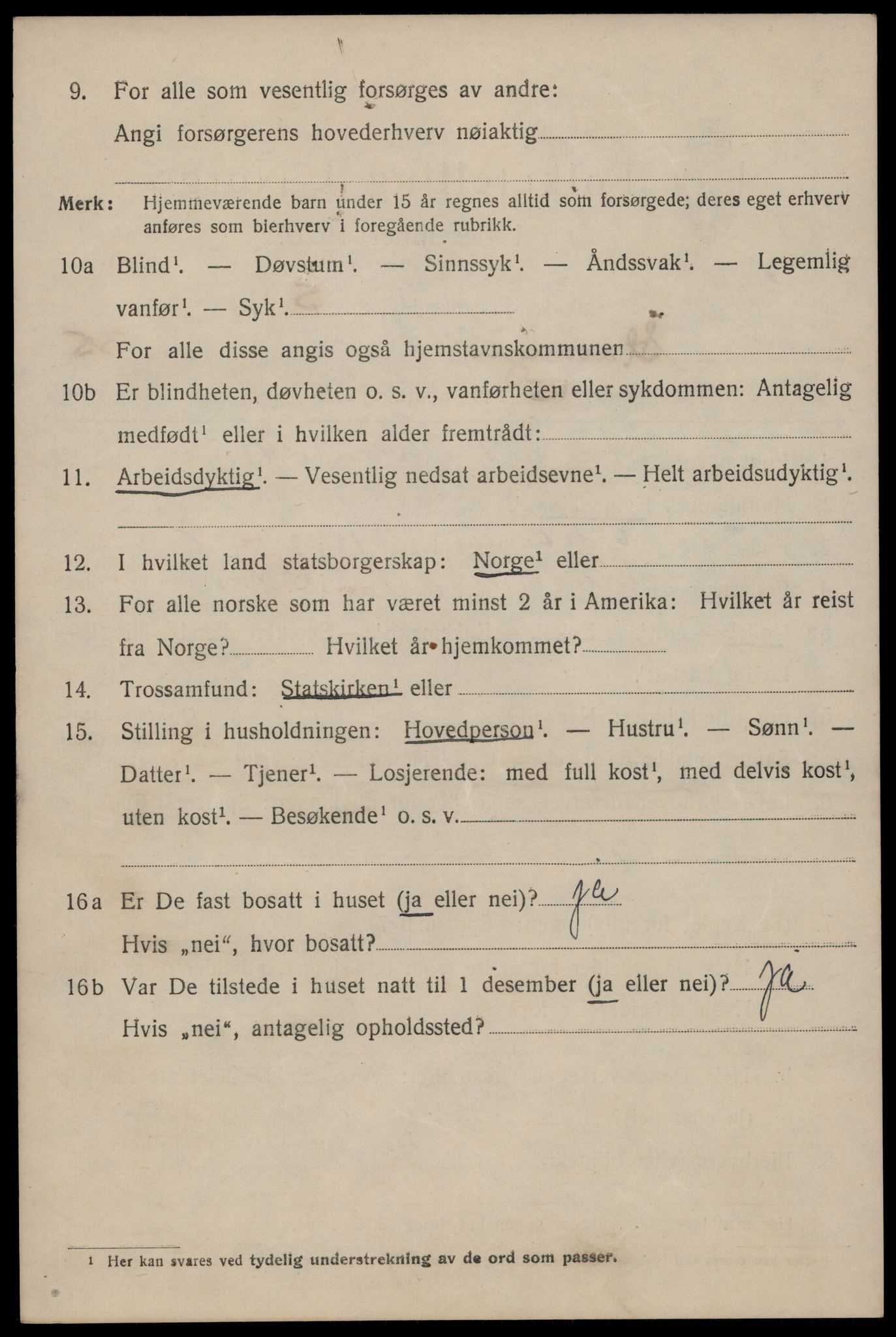 SAST, 1920 census for Stavanger, 1920, p. 95635