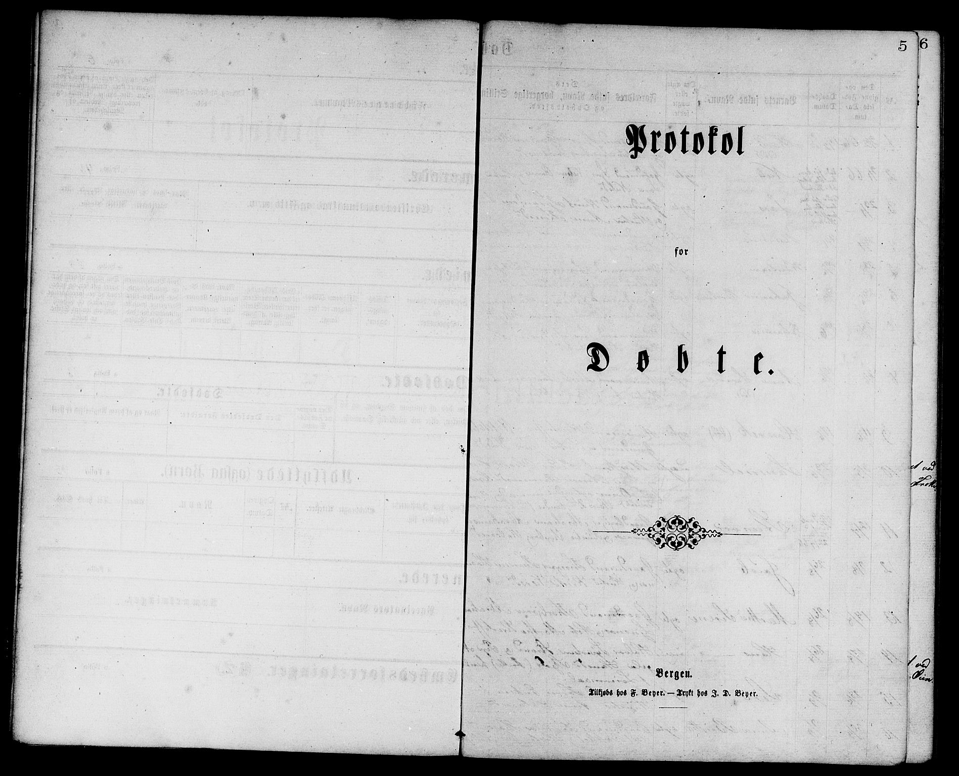 Etne sokneprestembete, AV/SAB-A-75001/H/Hab: Parish register (copy) no. C 3, 1866-1878, p. 5