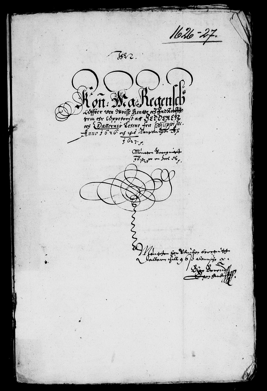 Rentekammeret inntil 1814, Reviderte regnskaper, Lensregnskaper, AV/RA-EA-5023/R/Rb/Rbs/L0011: Stavanger len, 1624-1627