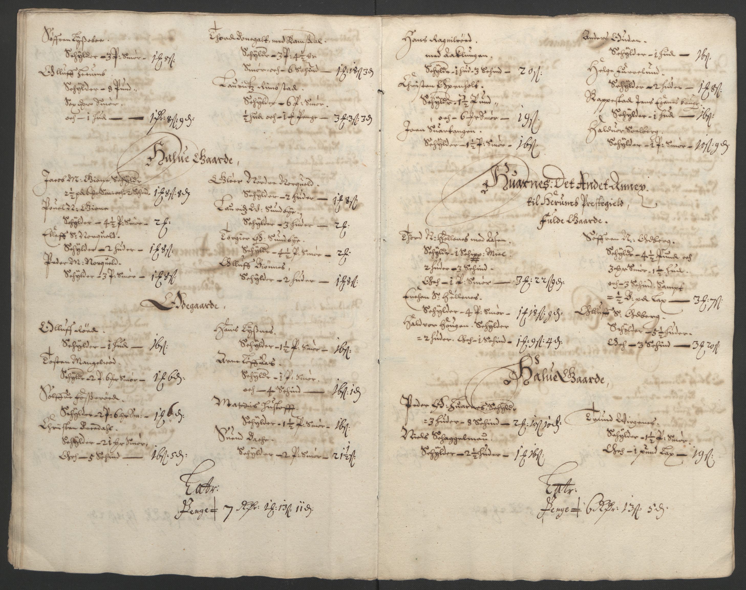 Rentekammeret inntil 1814, Reviderte regnskaper, Fogderegnskap, AV/RA-EA-4092/R33/L1964: Fogderegnskap Larvik grevskap, 1665-1668, p. 174