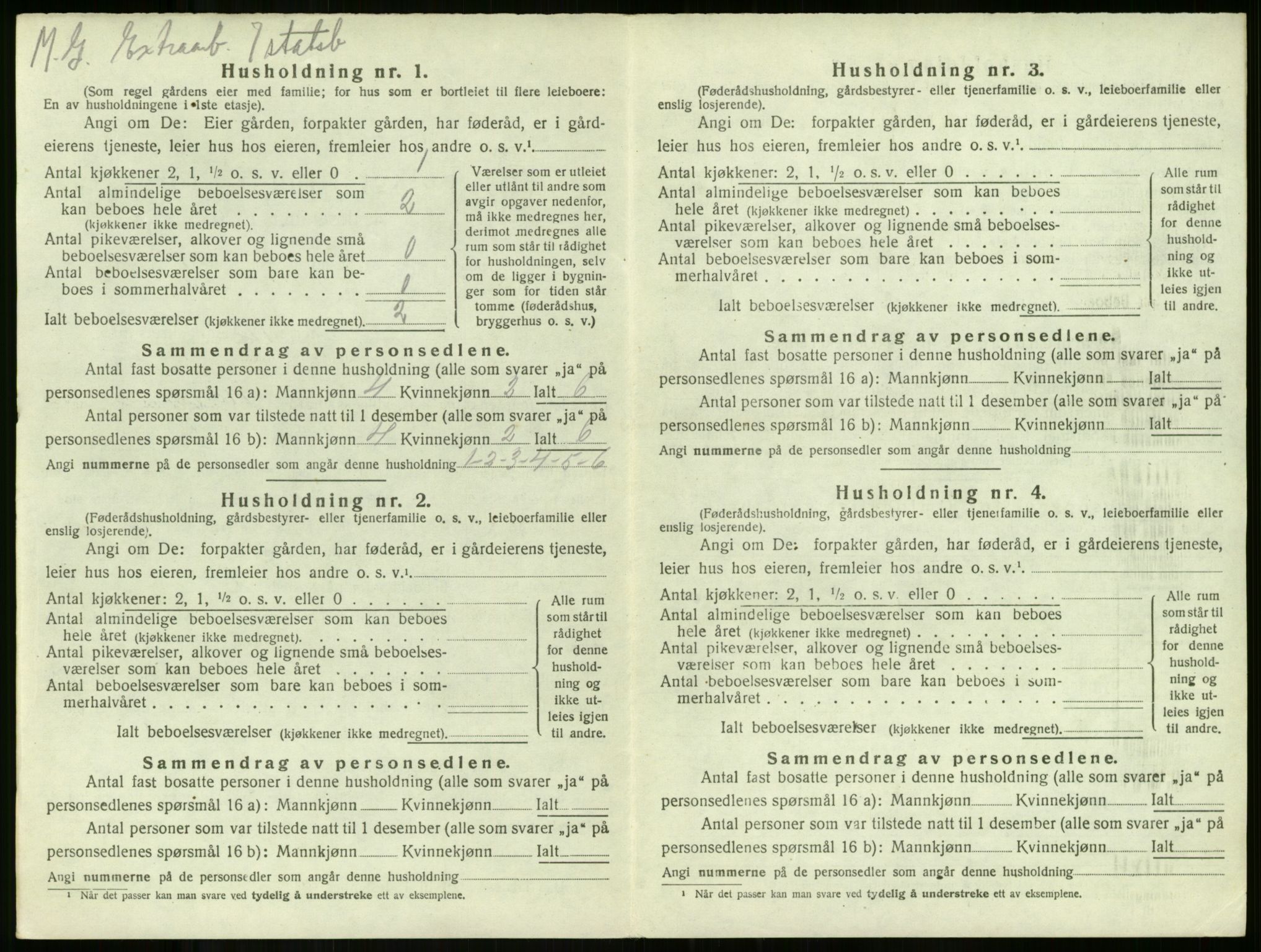 SAKO, 1920 census for Borre, 1920, p. 988