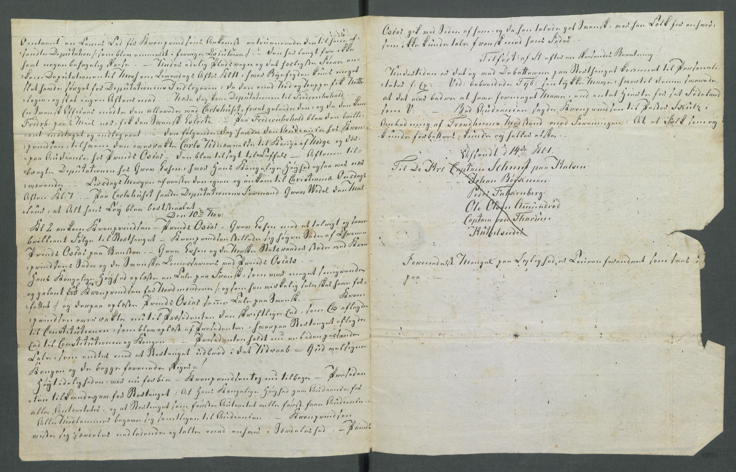 Forskjellige samlinger, Historisk-kronologisk samling, AV/RA-EA-4029/G/Ga/L0009B: Historisk-kronologisk samling. Dokumenter fra oktober 1814, årene 1815 og 1816, Christian Frederiks regnskapsbok 1814 - 1848., 1814-1848, p. 57