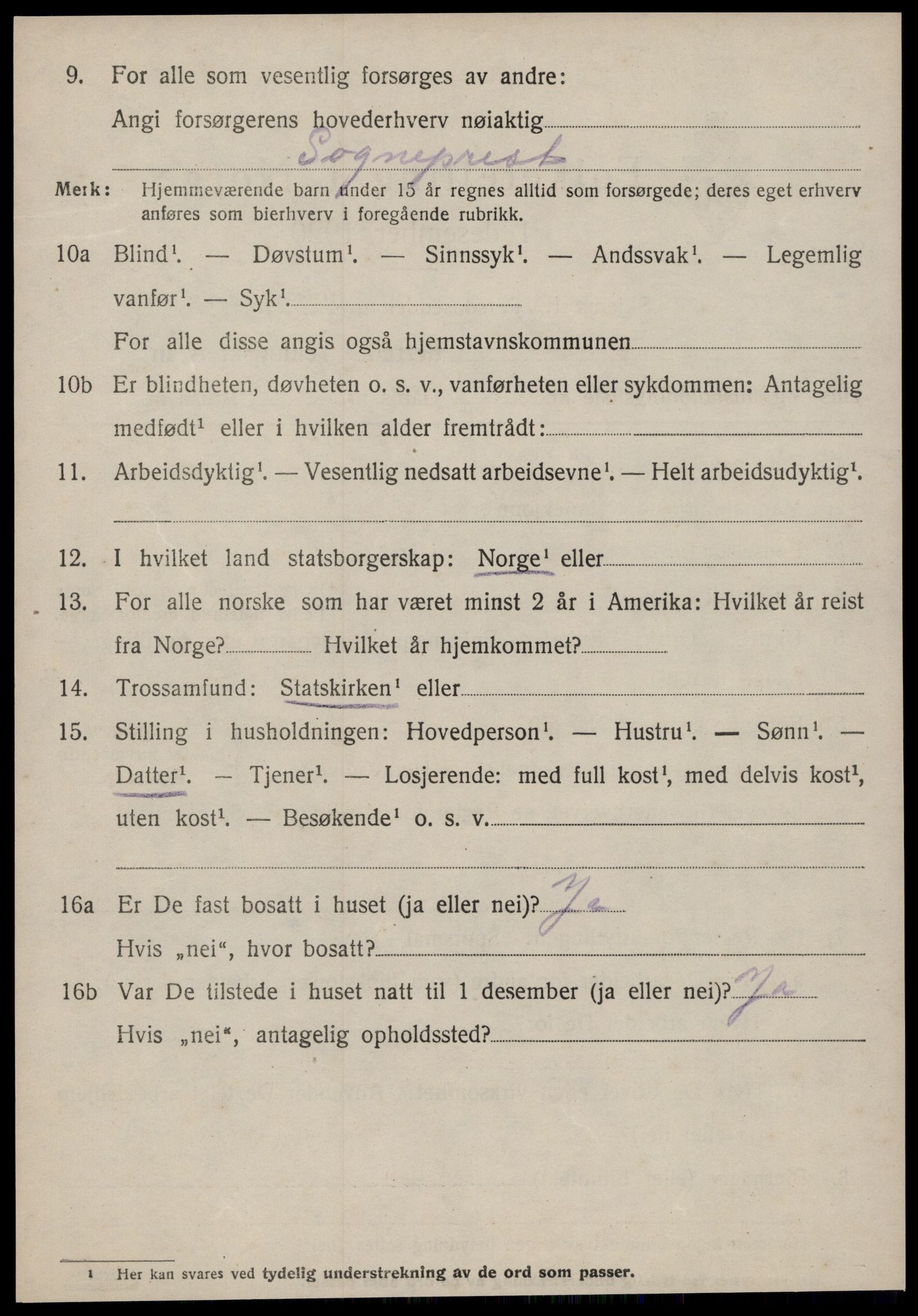 SAT, 1920 census for Øre, 1920, p. 2634