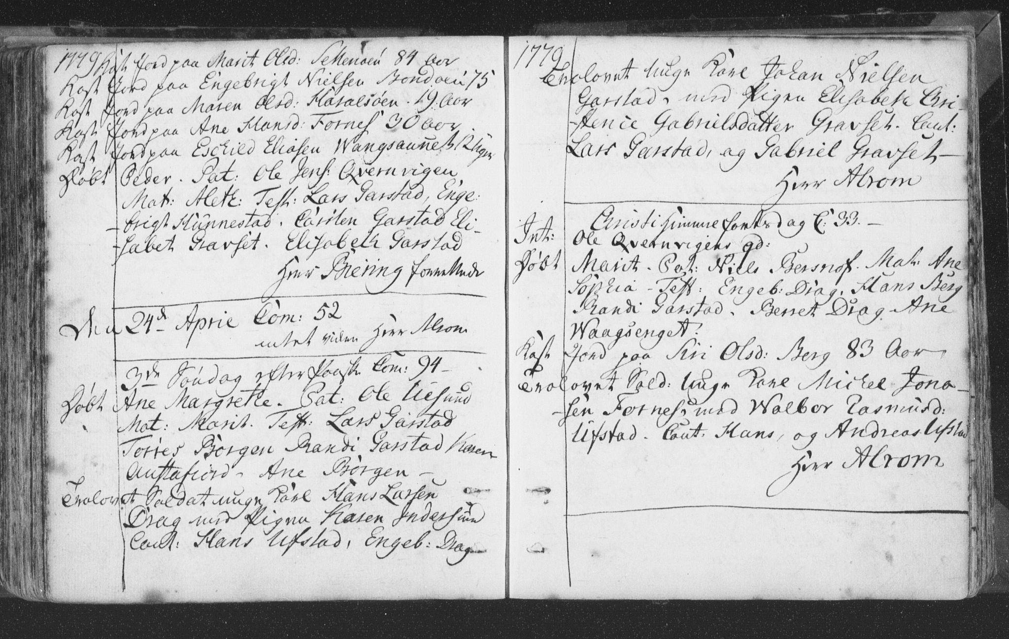 Ministerialprotokoller, klokkerbøker og fødselsregistre - Nord-Trøndelag, AV/SAT-A-1458/786/L0685: Parish register (official) no. 786A01, 1710-1798