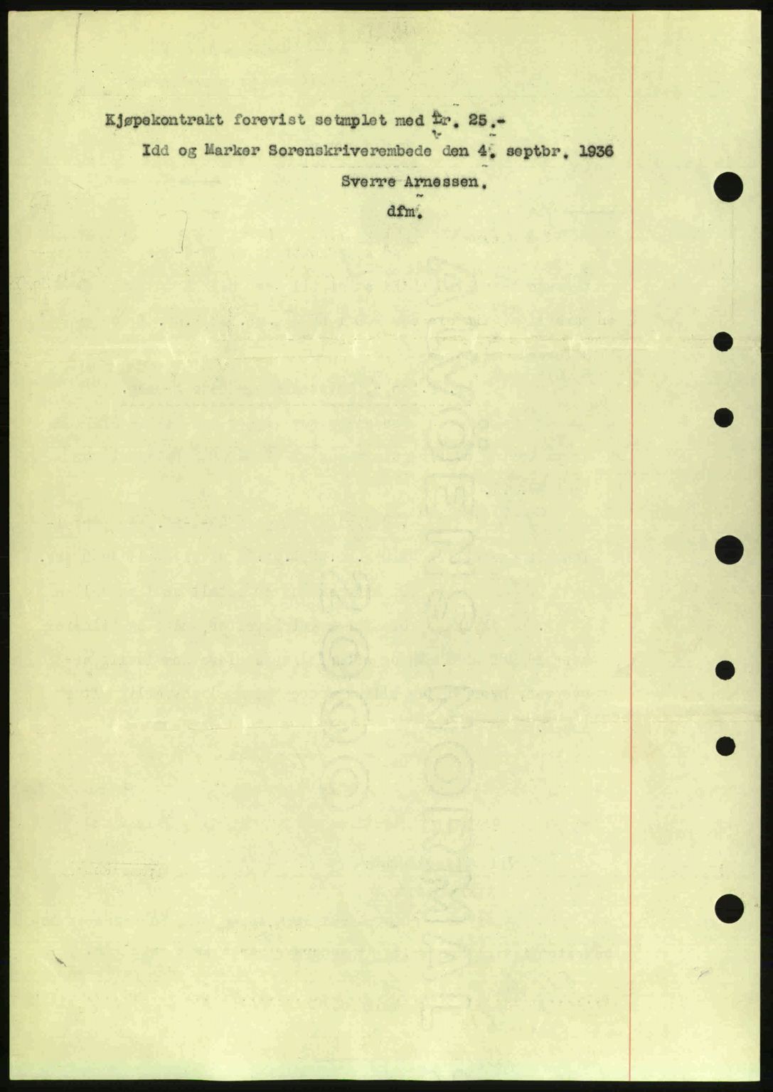 Idd og Marker sorenskriveri, AV/SAO-A-10283/G/Gb/Gbb/L0001: Mortgage book no. A1, 1936-1937, Diary no: : 863/1936
