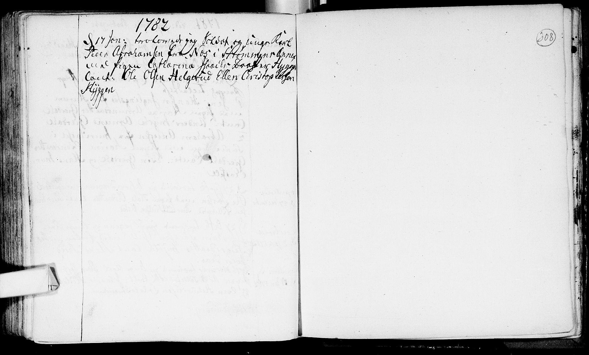 Røyken kirkebøker, AV/SAKO-A-241/F/Fa/L0002: Parish register (official) no. 2, 1731-1782, p. 308