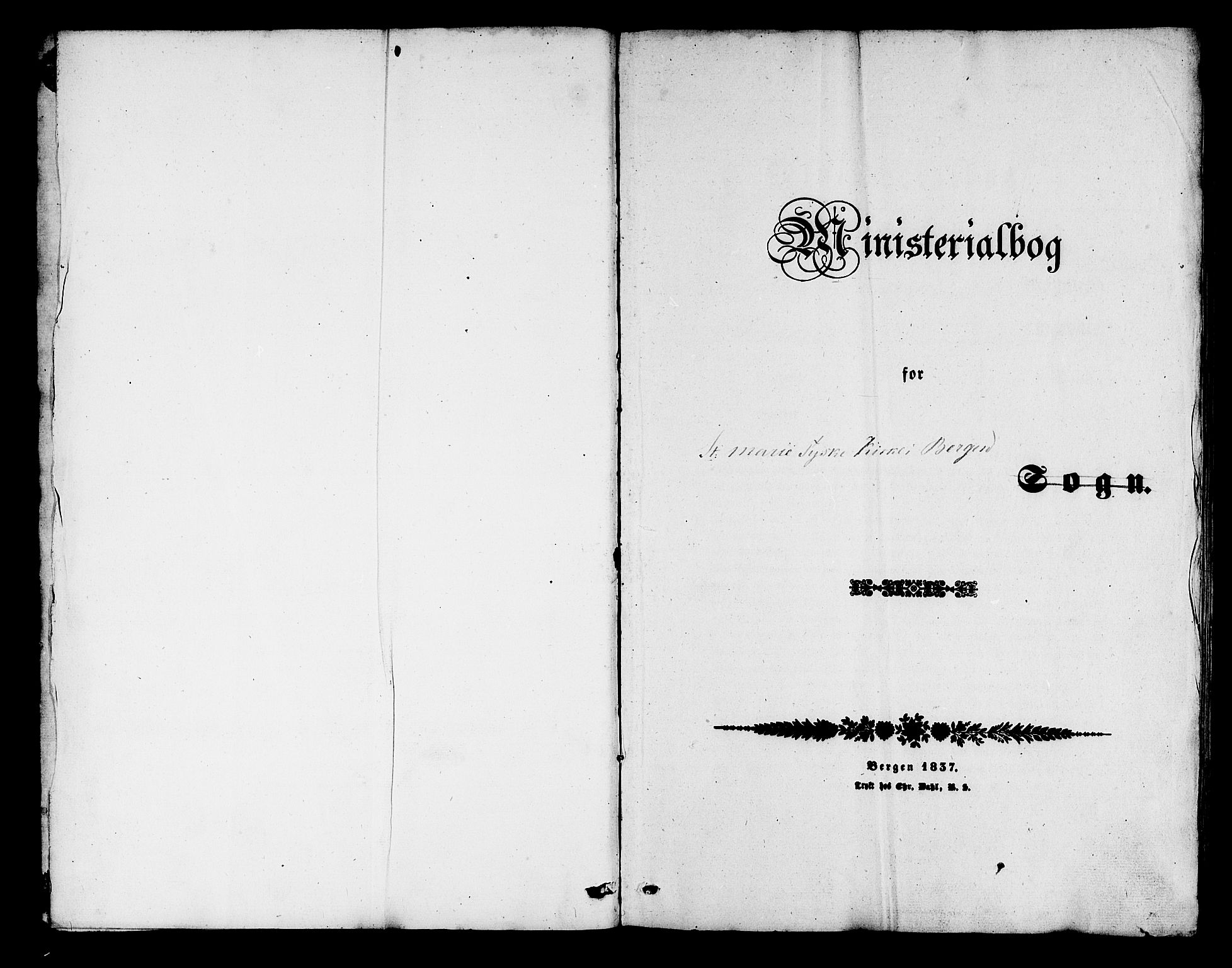 Mariakirken Sokneprestembete, SAB/A-76901/H/Hab/L0002: Parish register (copy) no. A 2, 1846-1862