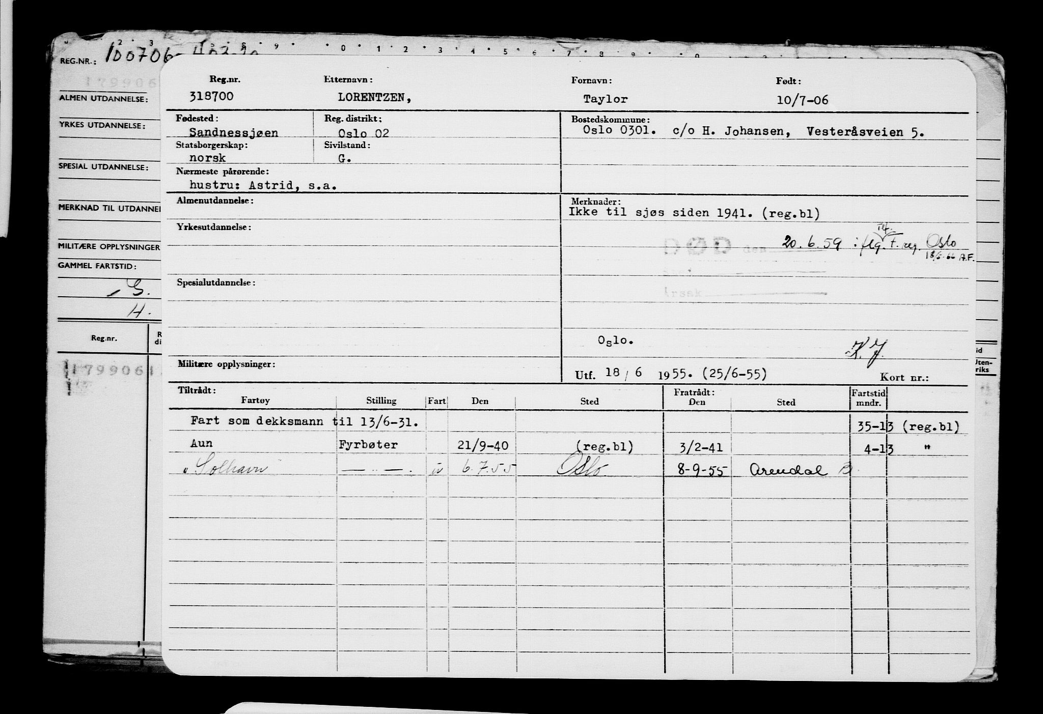 Direktoratet for sjømenn, AV/RA-S-3545/G/Gb/L0066: Hovedkort, 1906, p. 112