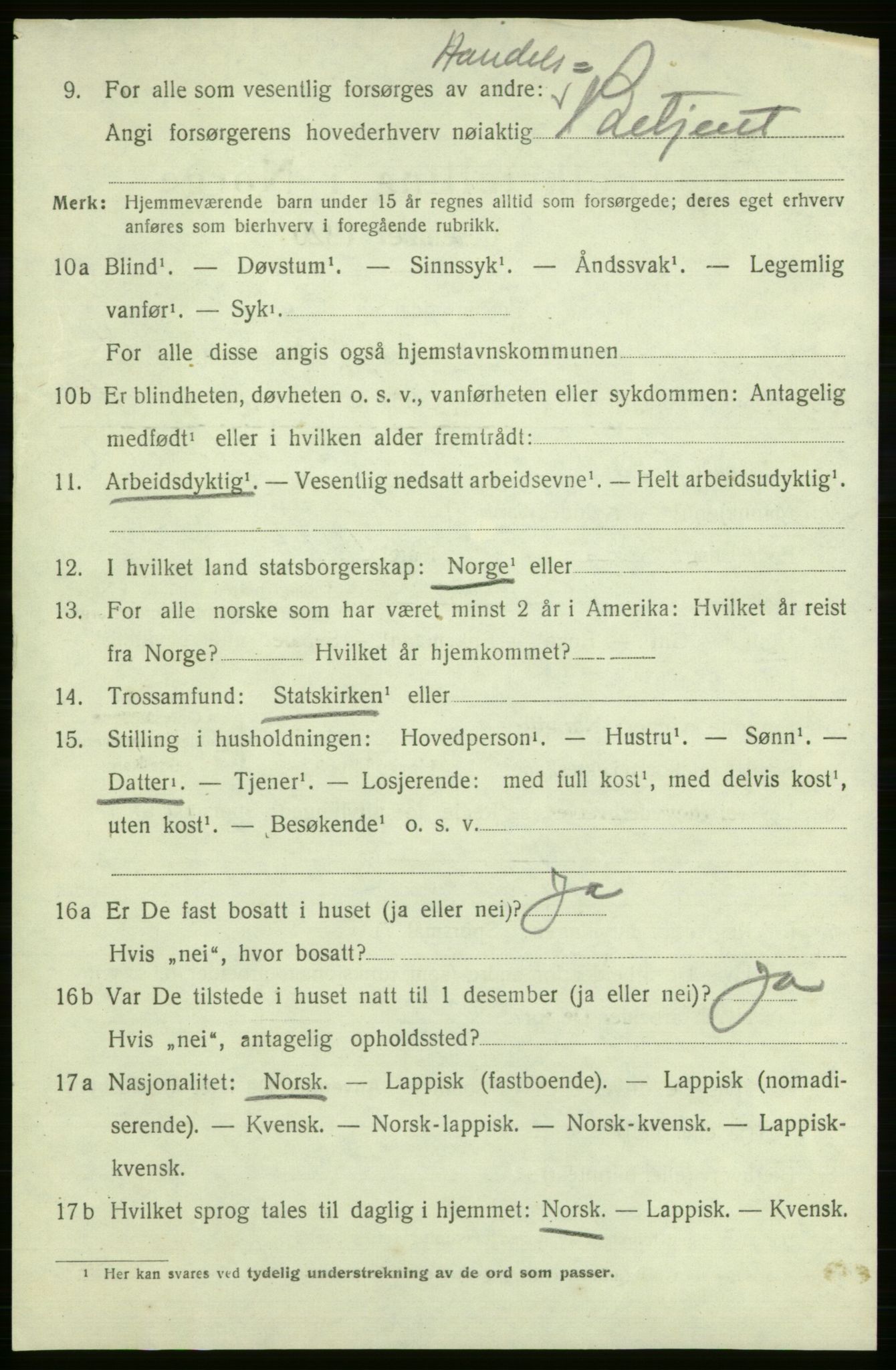 SATØ, 1920 census for Måsøy, 1920, p. 2239