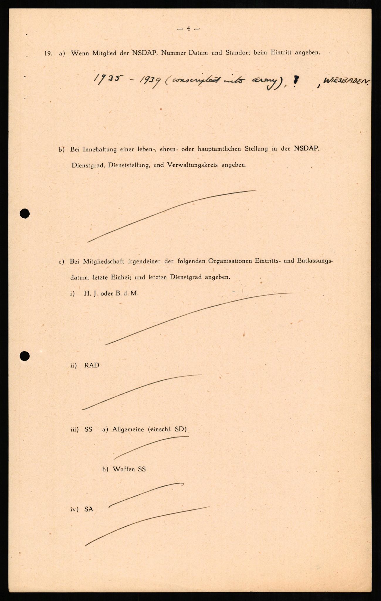 Forsvaret, Forsvarets overkommando II, AV/RA-RAFA-3915/D/Db/L0010: CI Questionaires. Tyske okkupasjonsstyrker i Norge. Tyskere., 1945-1946, p. 276