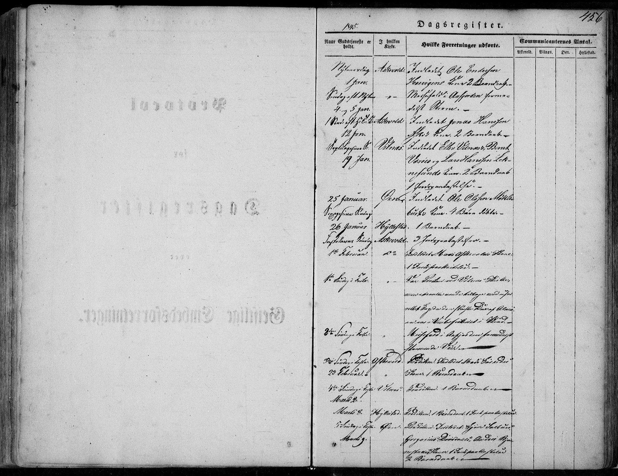 Askvoll sokneprestembete, SAB/A-79501/H/Haa/Haaa/L0011/0002: Parish register (official) no. A 11 II, 1845-1878, p. 456