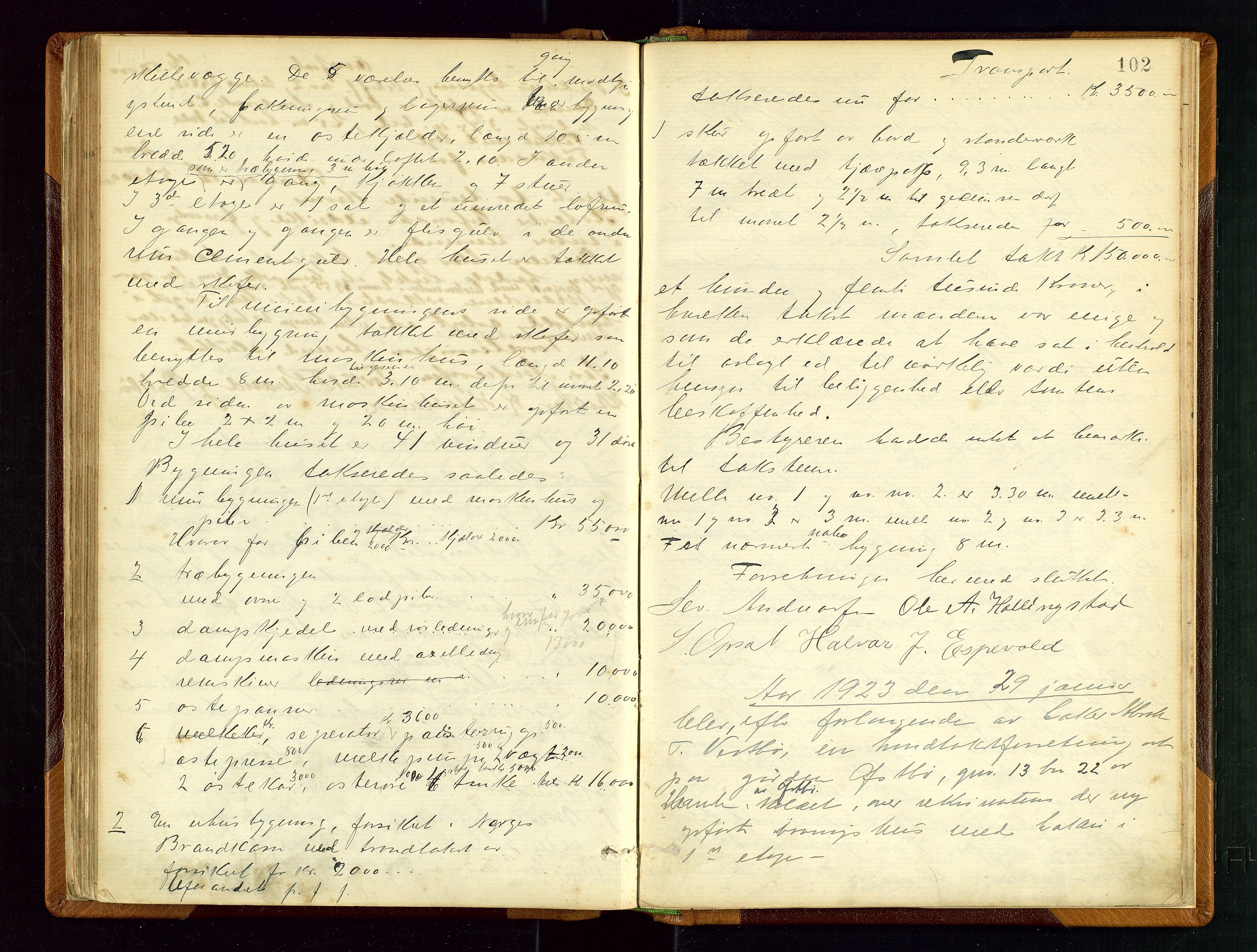 Vikedal lensmannskontor, AV/SAST-A-100179/Gob/L0003: Branntakstprotokoll, 1882-1942, p. 101b-102a