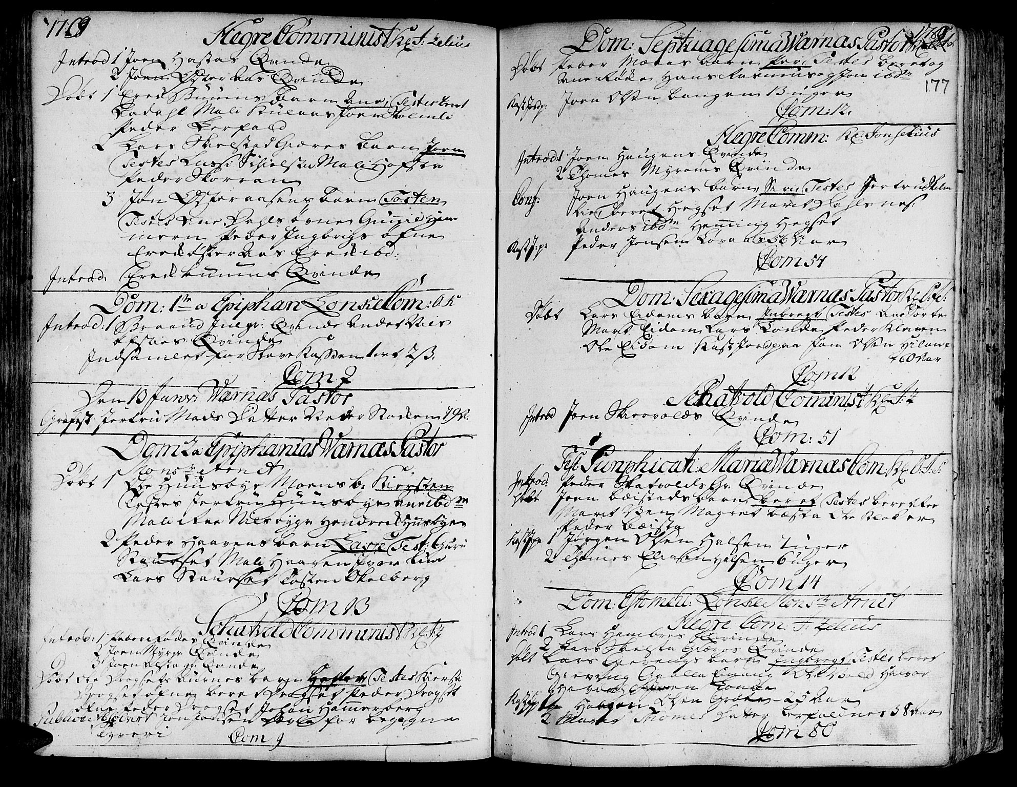 Ministerialprotokoller, klokkerbøker og fødselsregistre - Nord-Trøndelag, SAT/A-1458/709/L0057: Parish register (official) no. 709A05, 1755-1780, p. 177