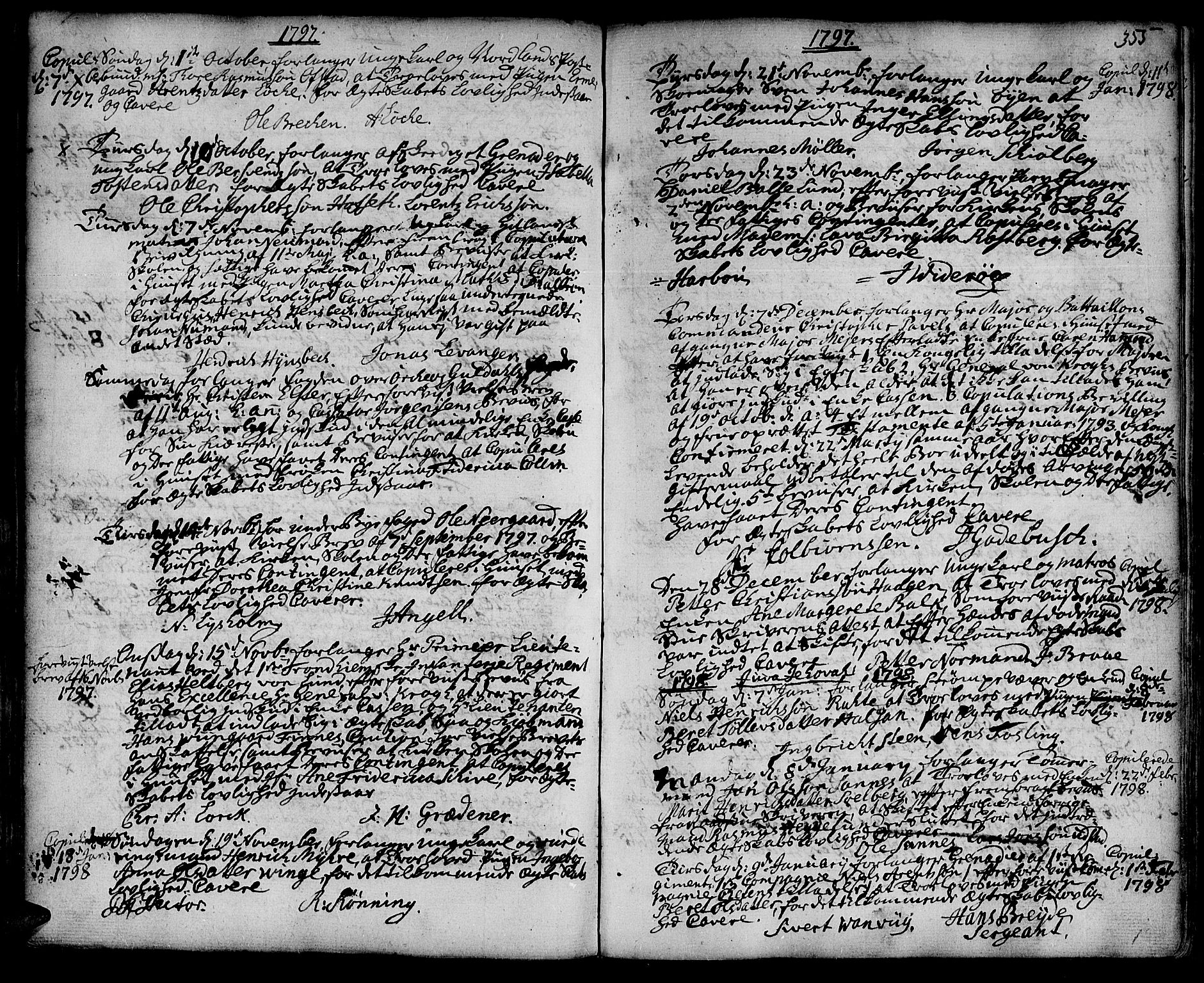 Ministerialprotokoller, klokkerbøker og fødselsregistre - Sør-Trøndelag, SAT/A-1456/601/L0038: Parish register (official) no. 601A06, 1766-1877, p. 356b