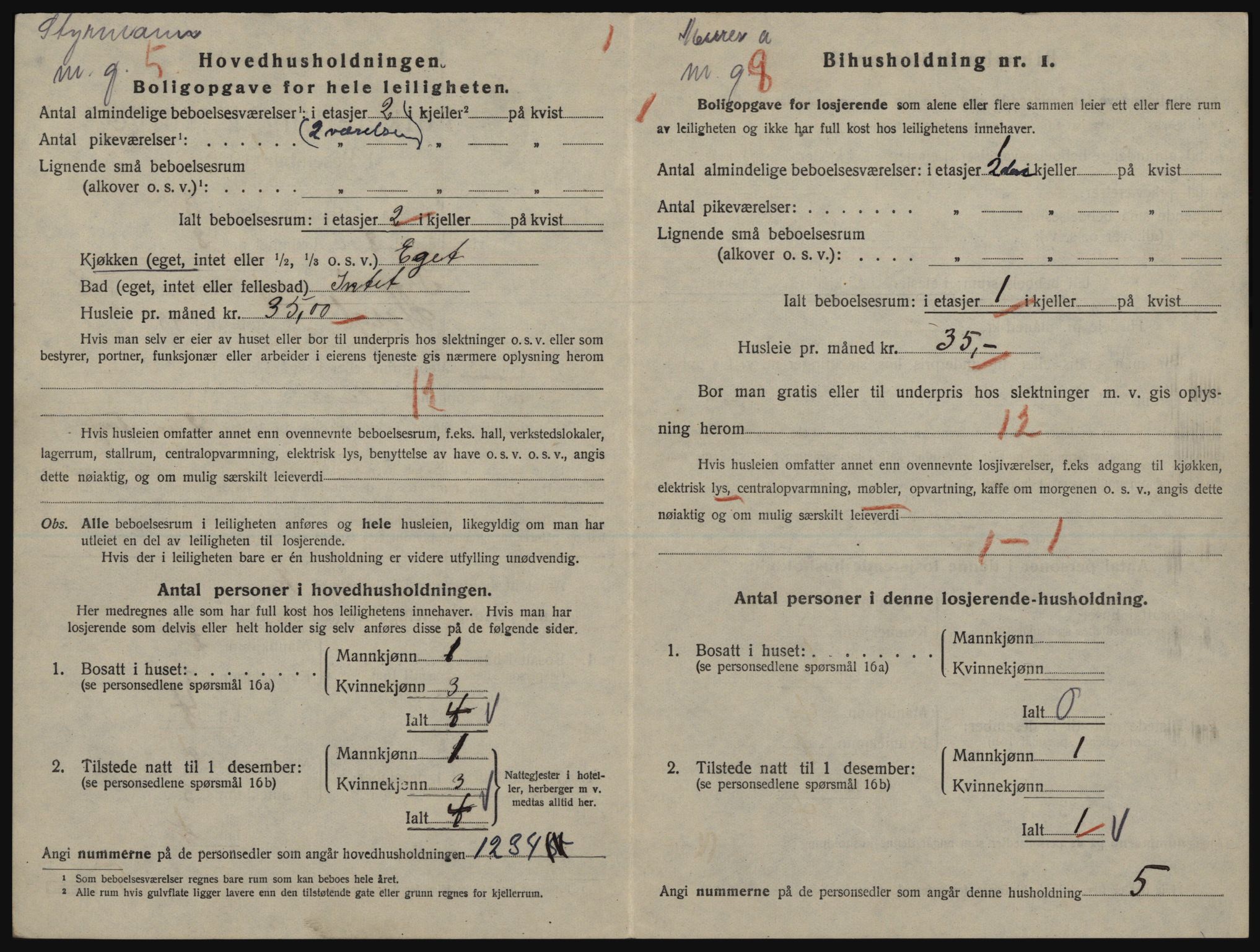 SATØ, 1920 census for Tromsø, 1920, p. 4734