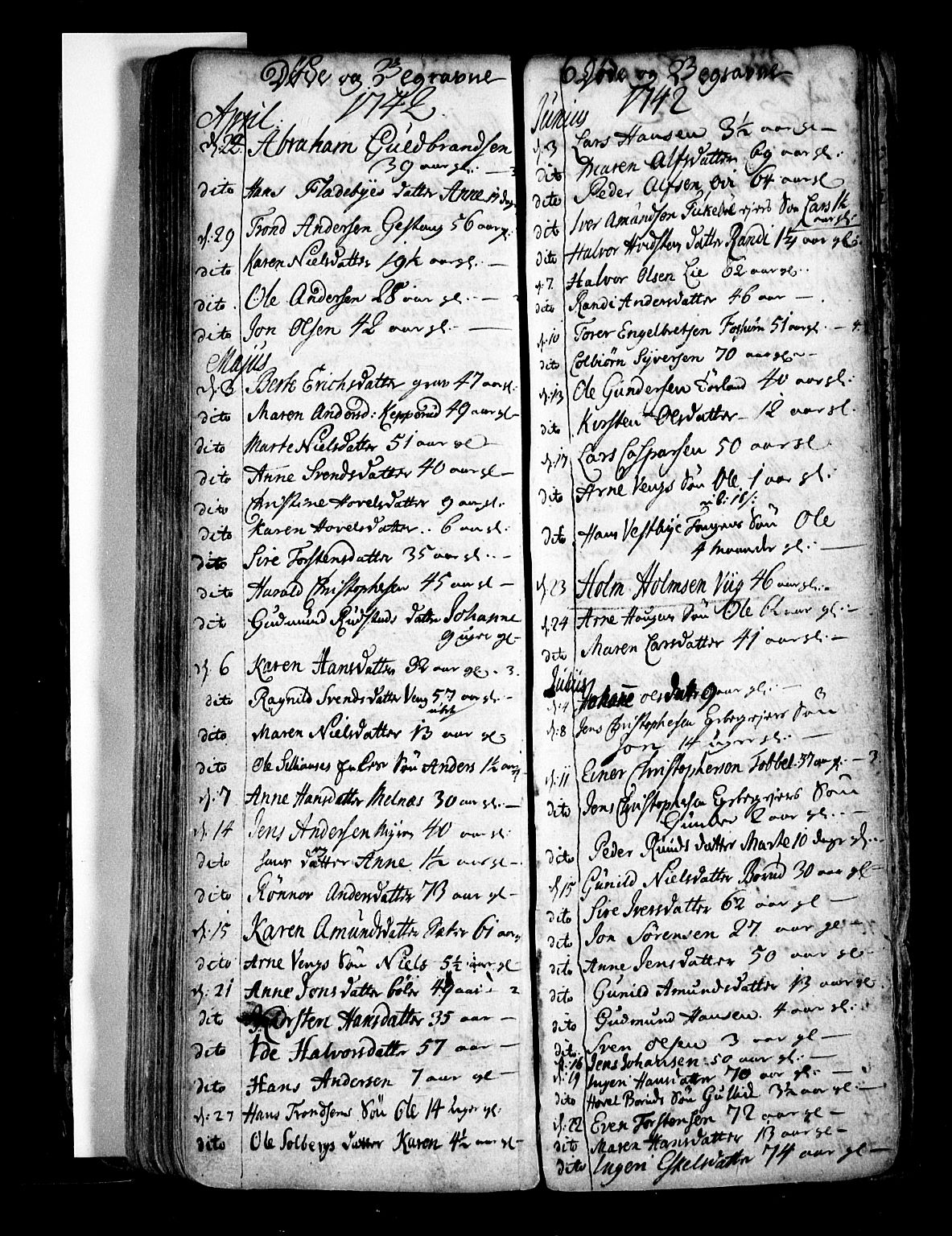 Enebakk prestekontor Kirkebøker, SAO/A-10171c/F/Fa/L0001: Parish register (official) no. I 1, 1719-1754