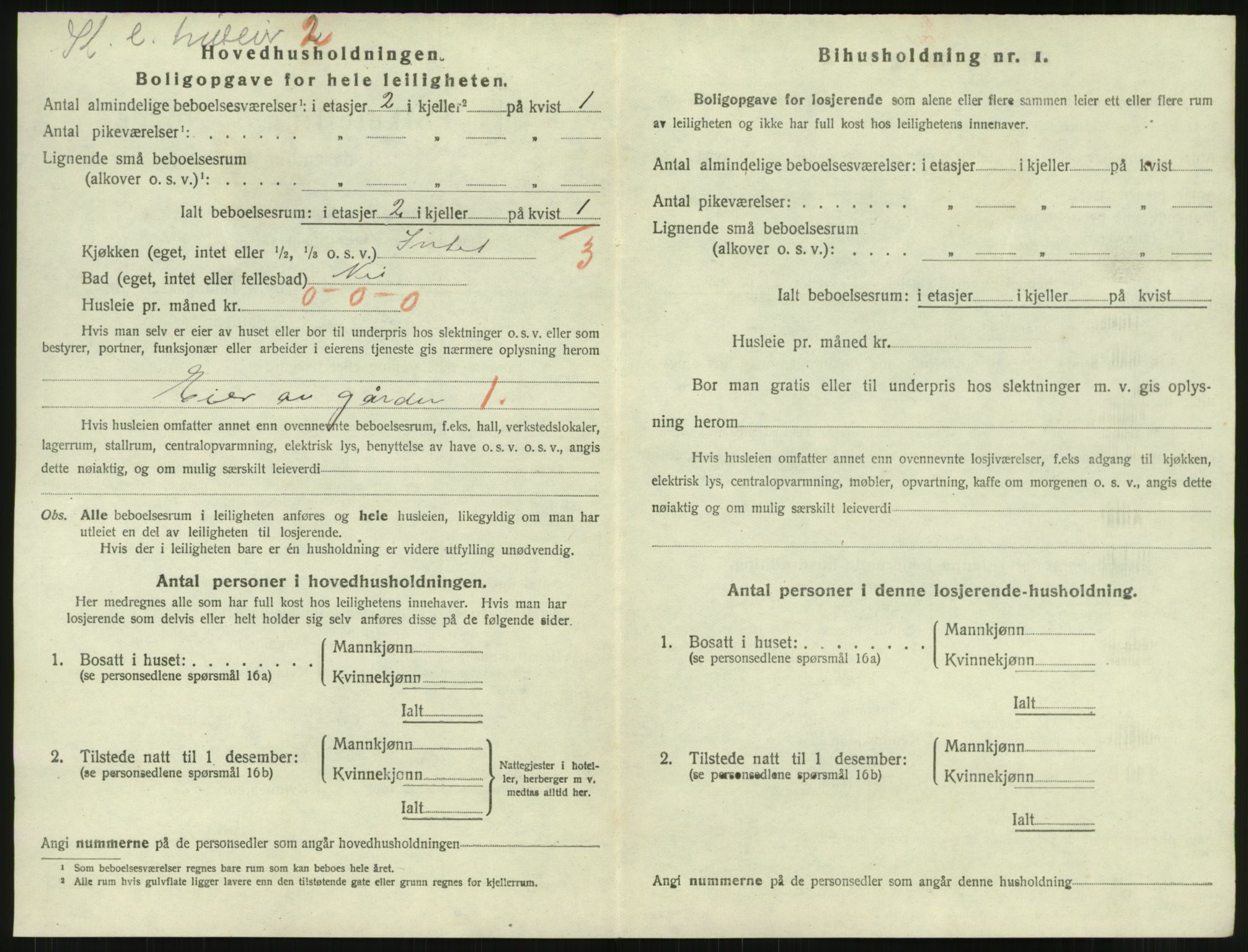 SAT, 1920 census for Mosjøen, 1920, p. 1663